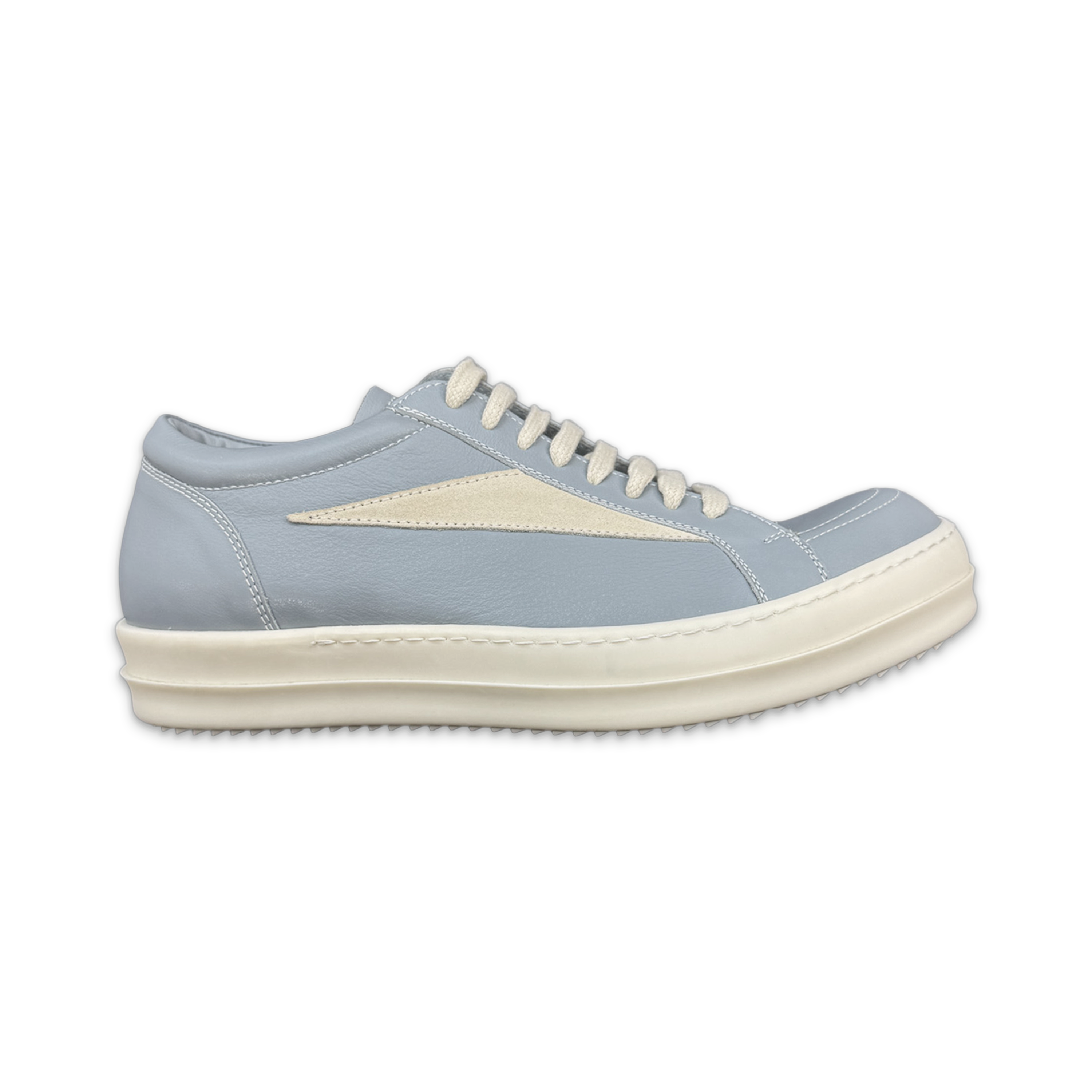 Rick Owens, Porterville Leather Vintage Sneaks "Pale Blue"