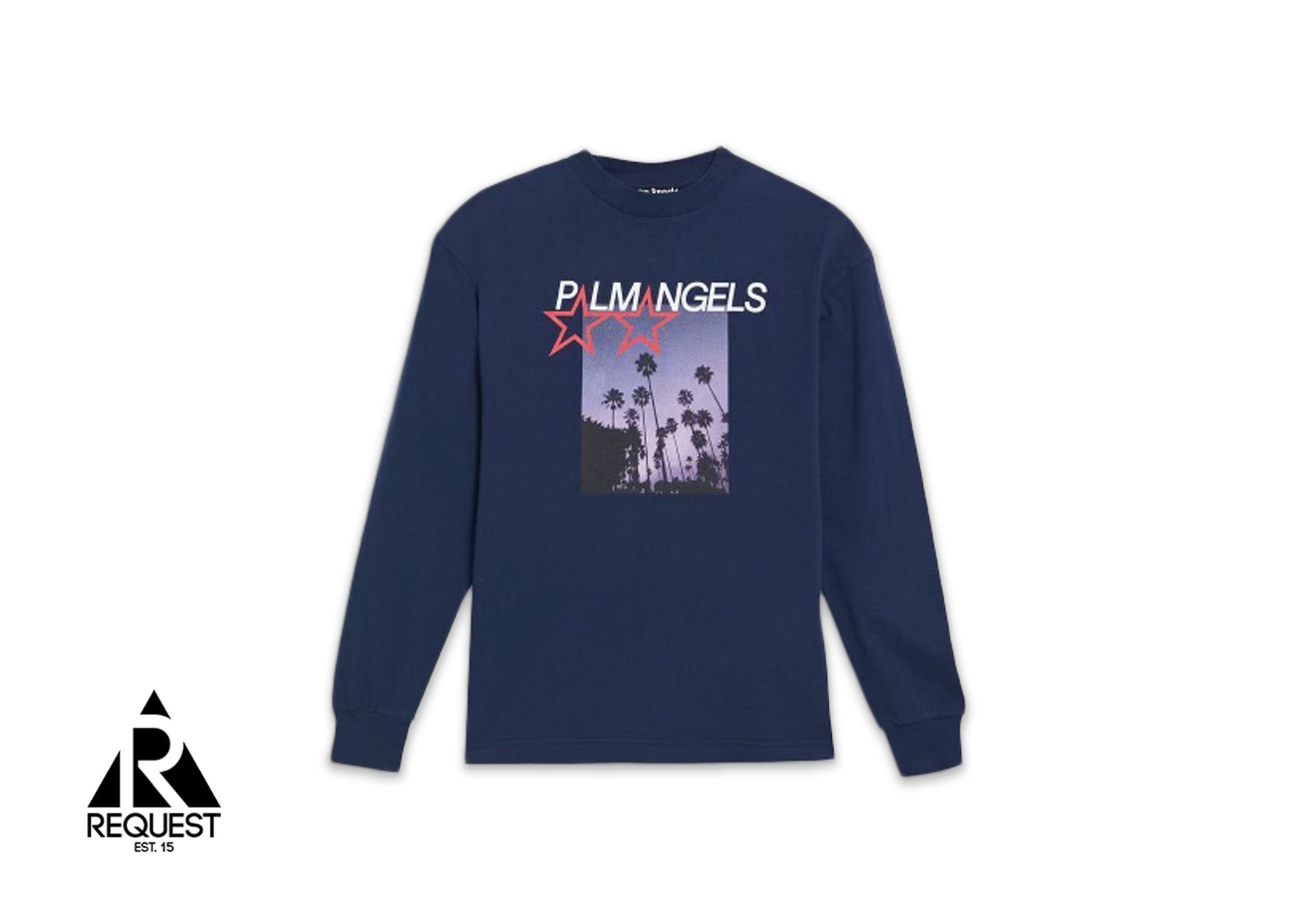 Palm Angels Sunset L/S Tee “Navy”