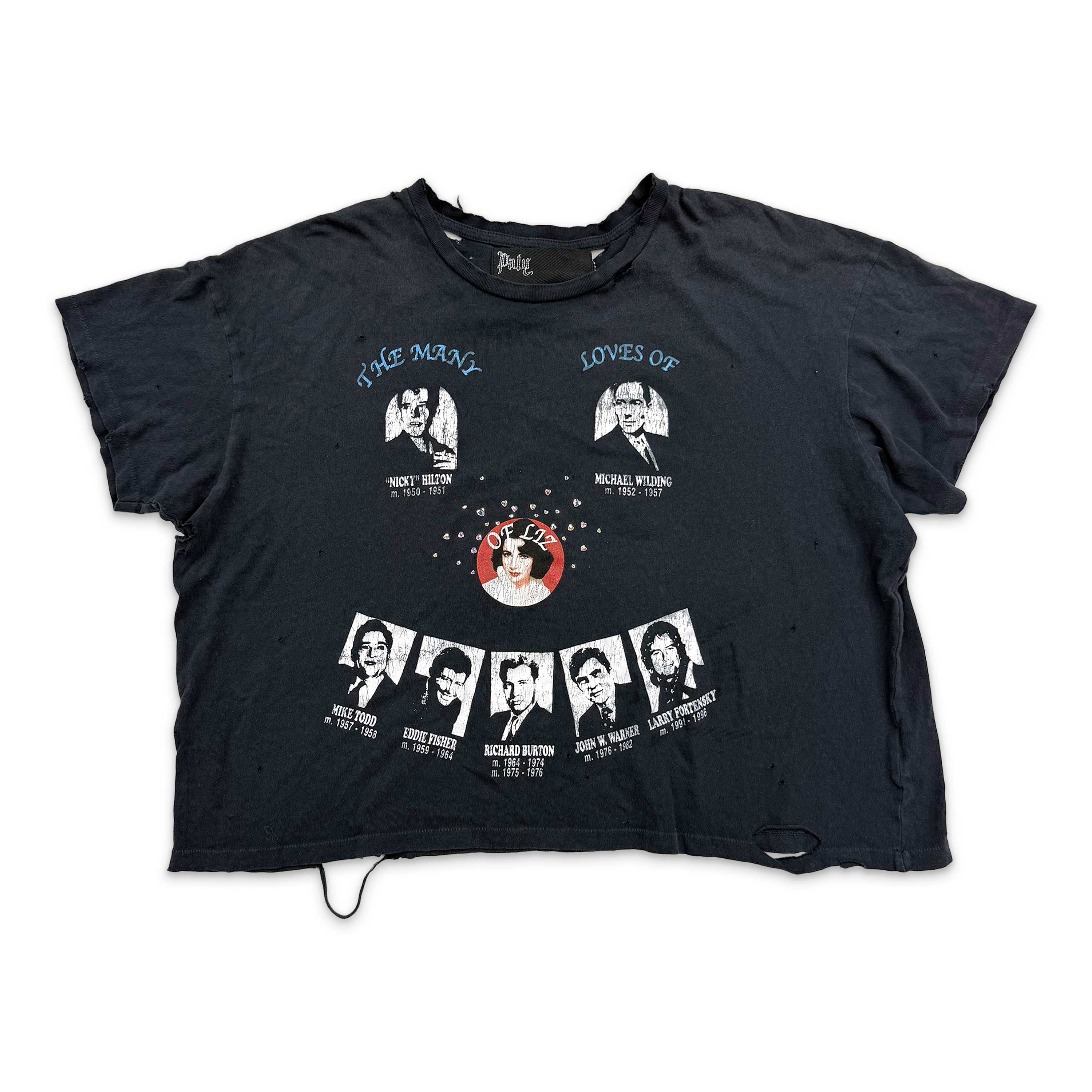Loves Of Liz Tee "Faded Black"