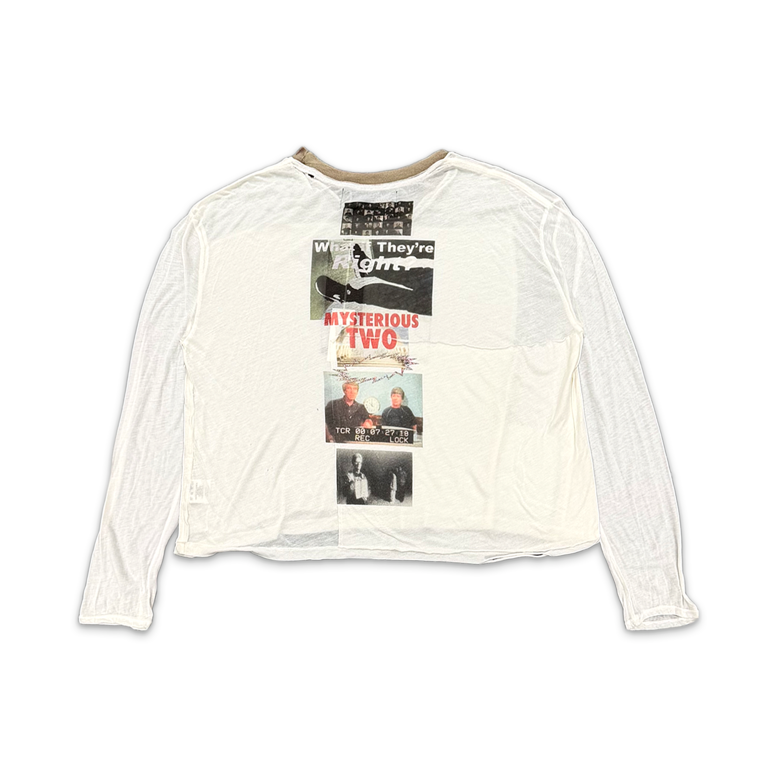 Paly Hollywood, Heavens Gate LS Tee "Vintage White"