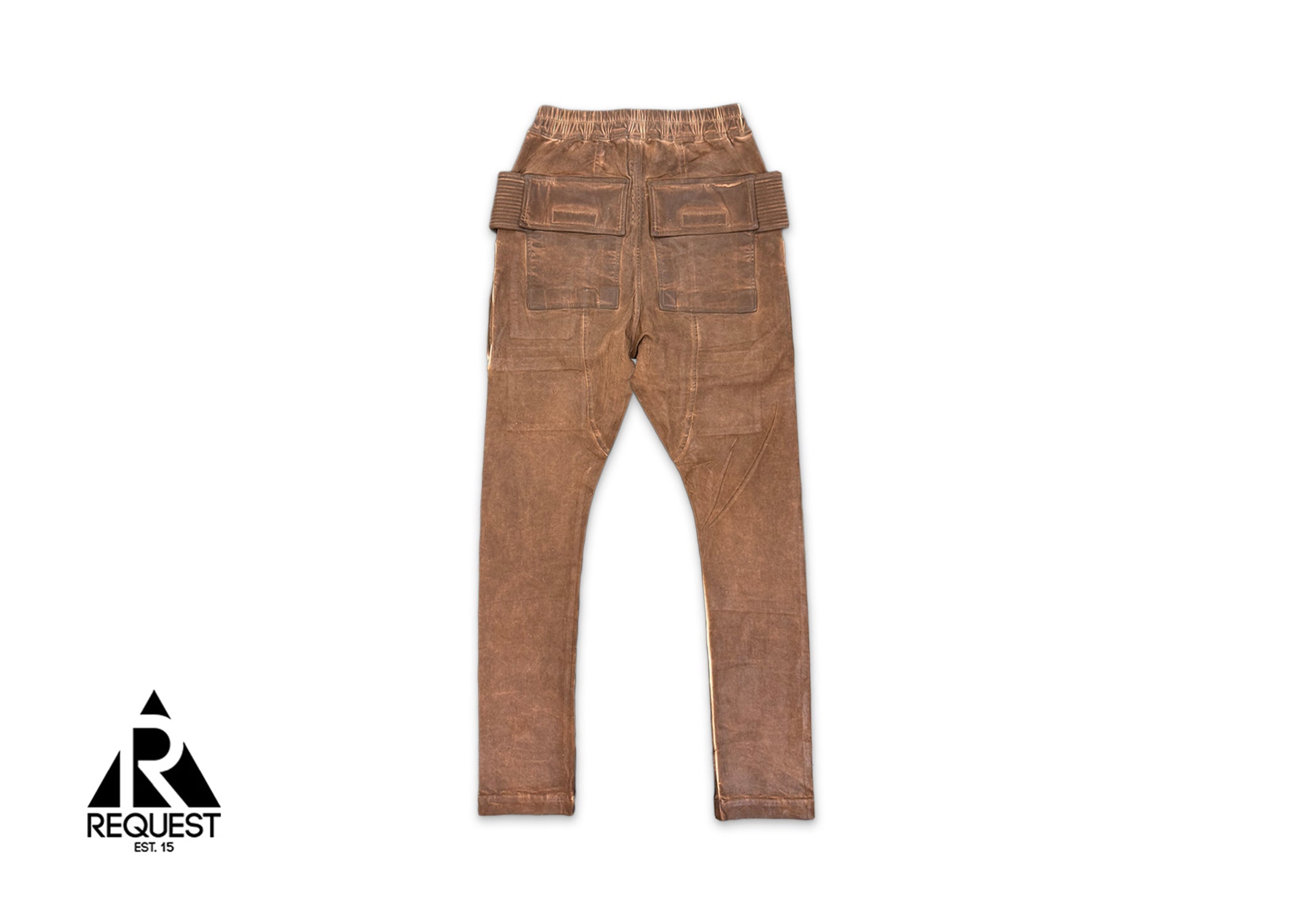 Creatch Cargo Drawstring Pants "Over-dyed Henna Brown"