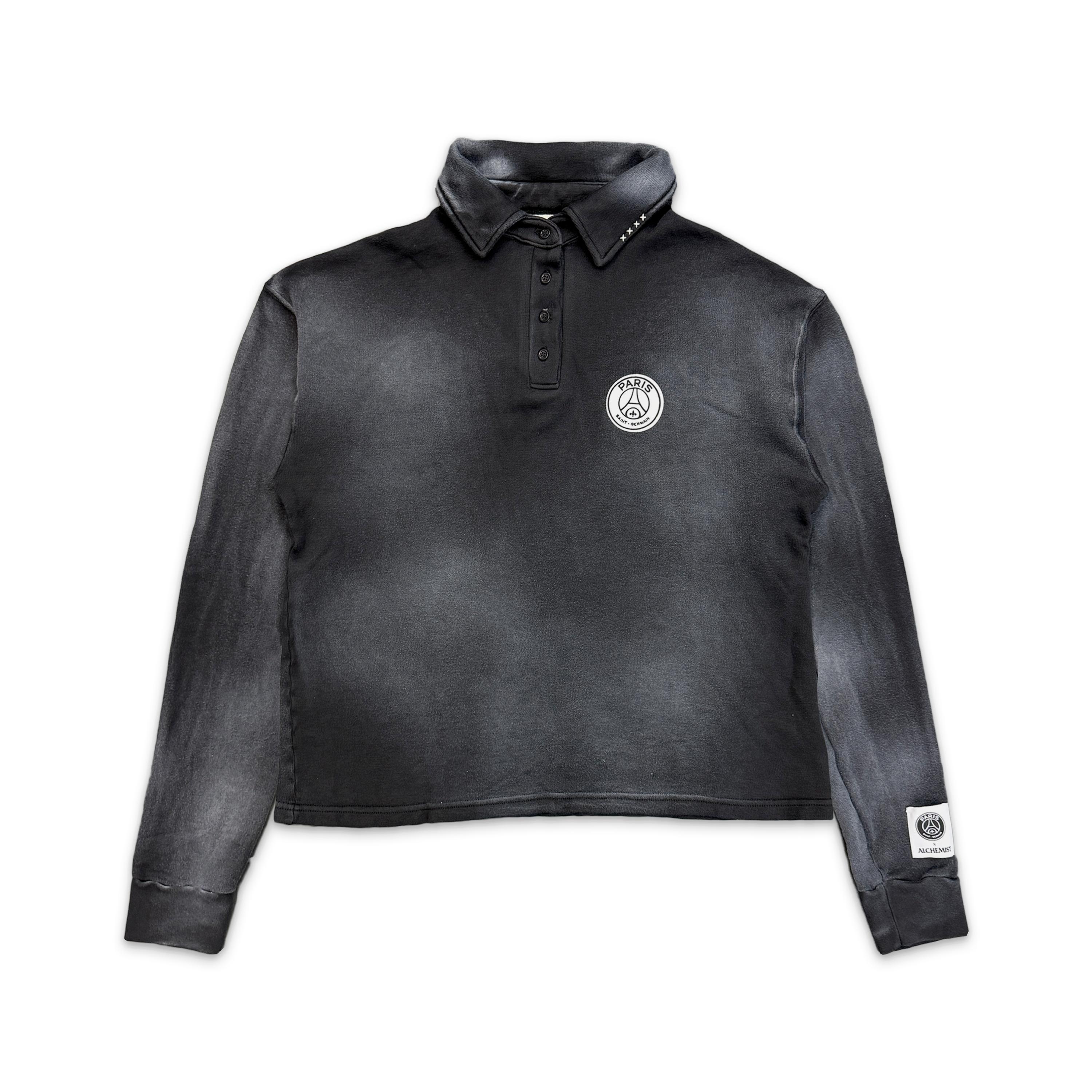 PSG Long Sleeve Polo "Jet Black"