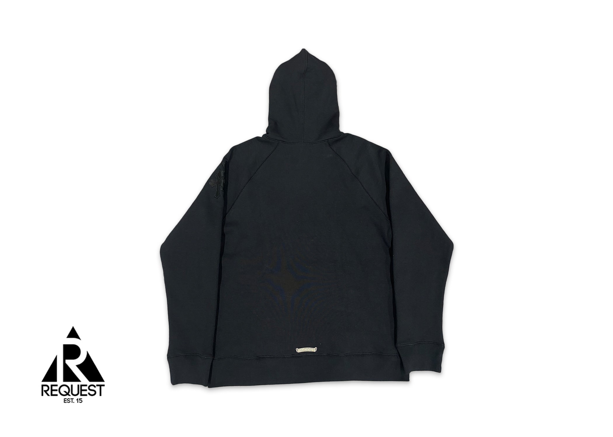 Chrome Hearts Cross Patch Hoodie "Black"