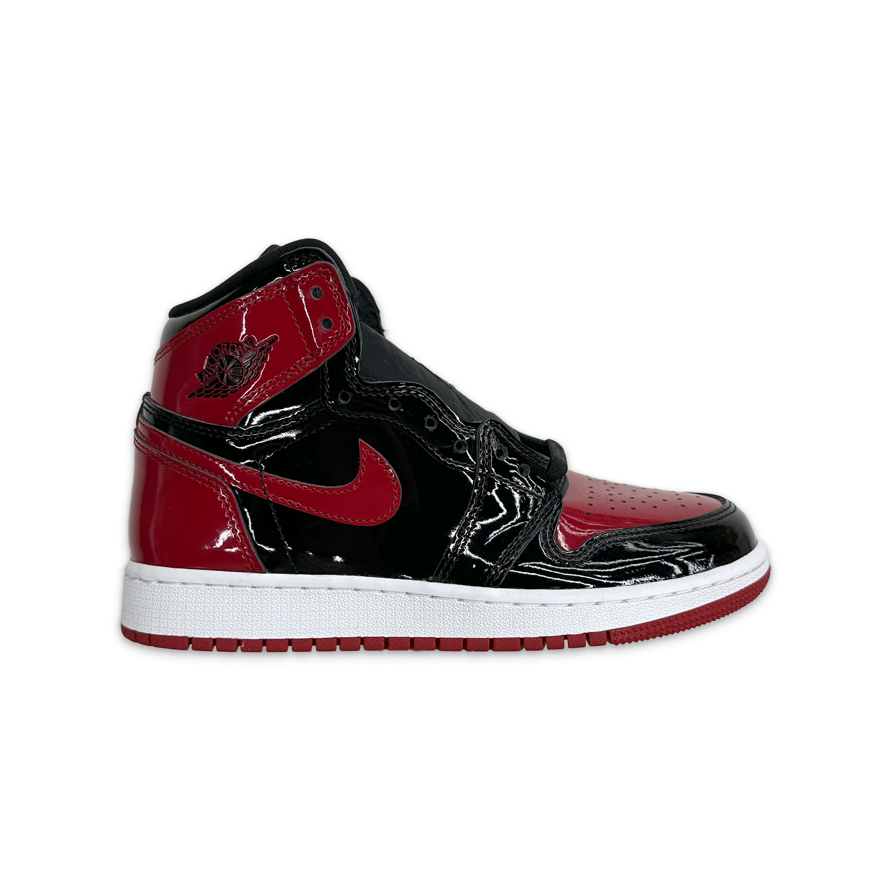 Air Jordan 1 Retro “Bred Patent” (GS) display picture 3
