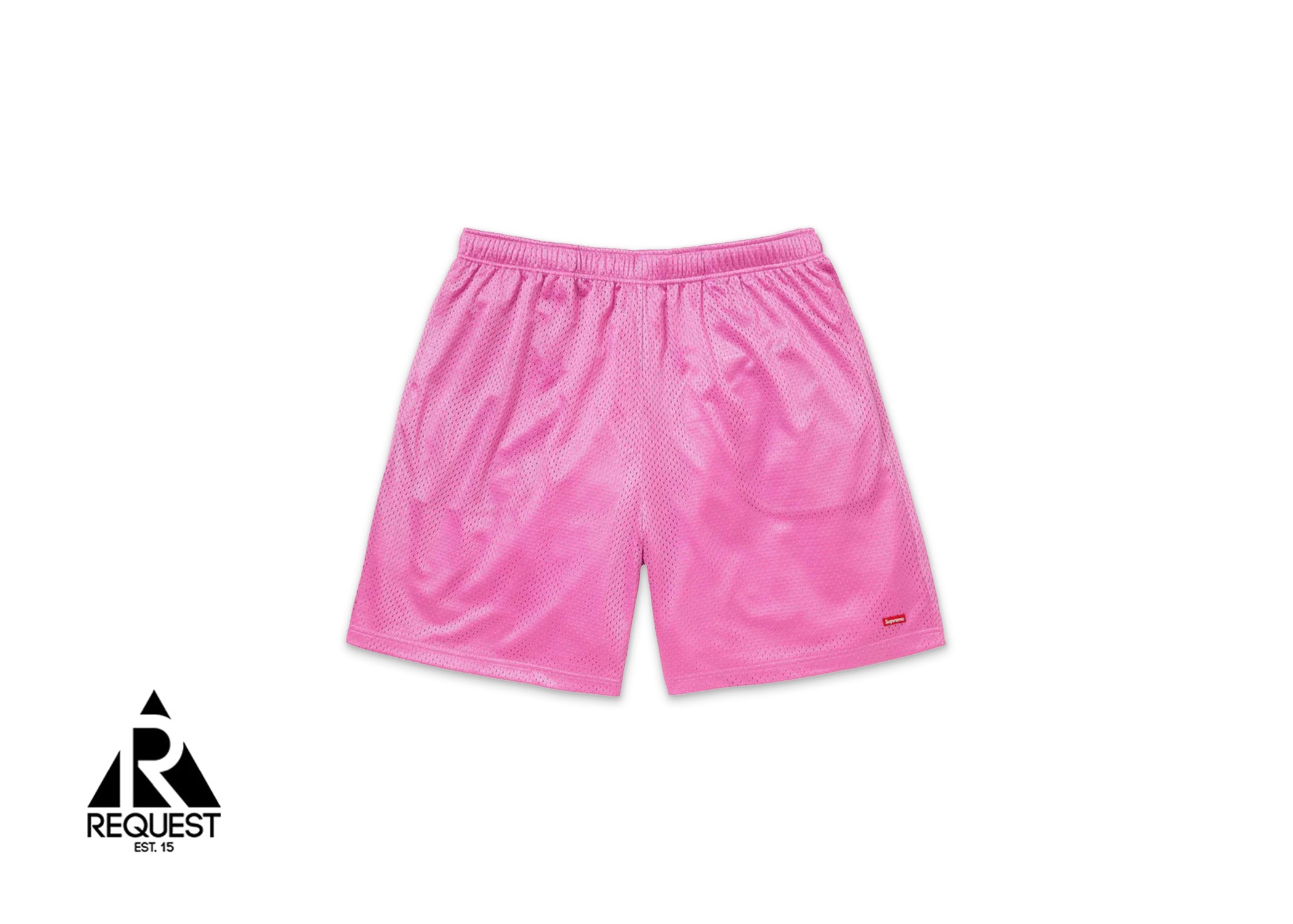 Small Box Logo Mesh Shorts "Pink"