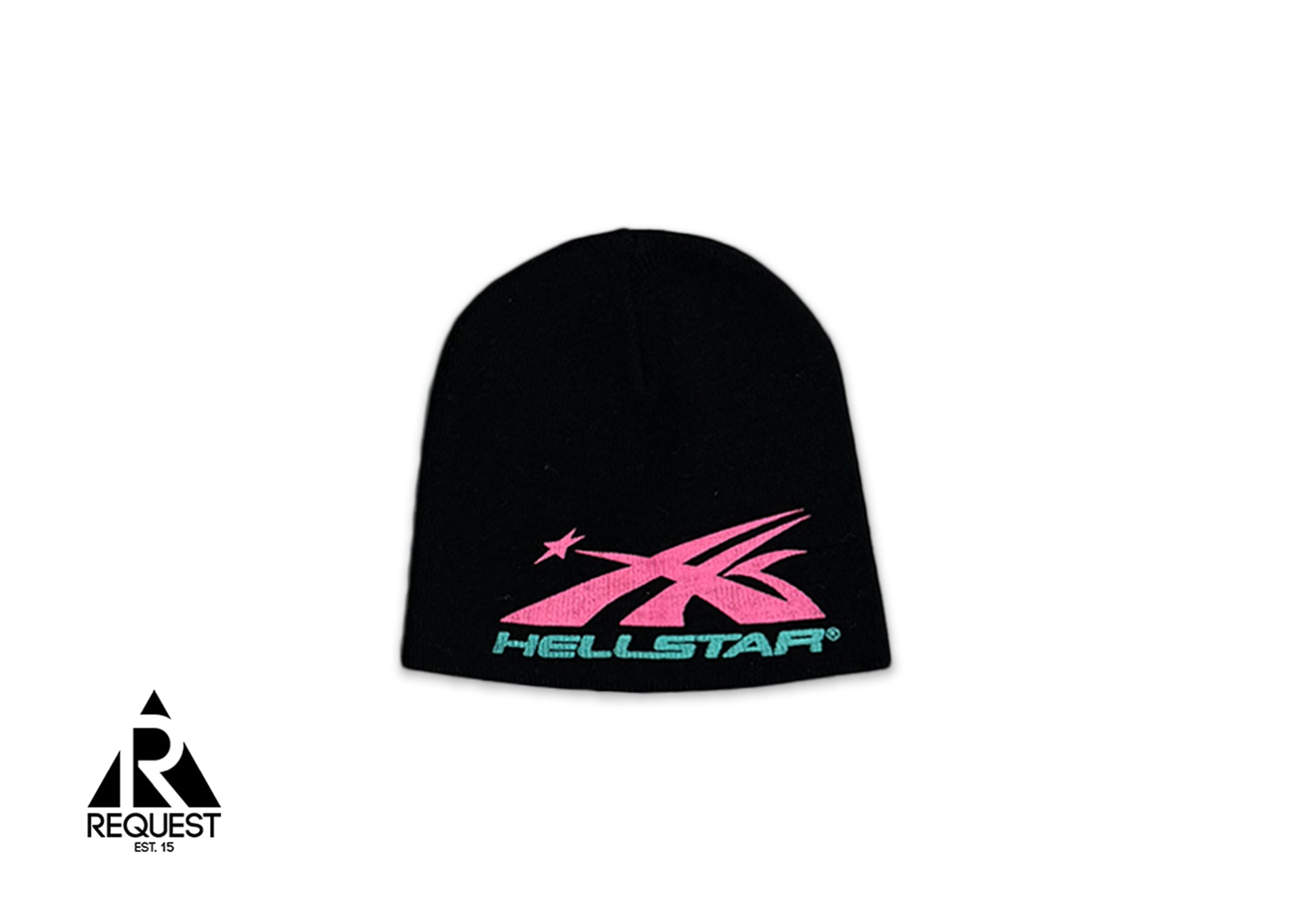 Logo Beanie "Black/Pink/Blue"