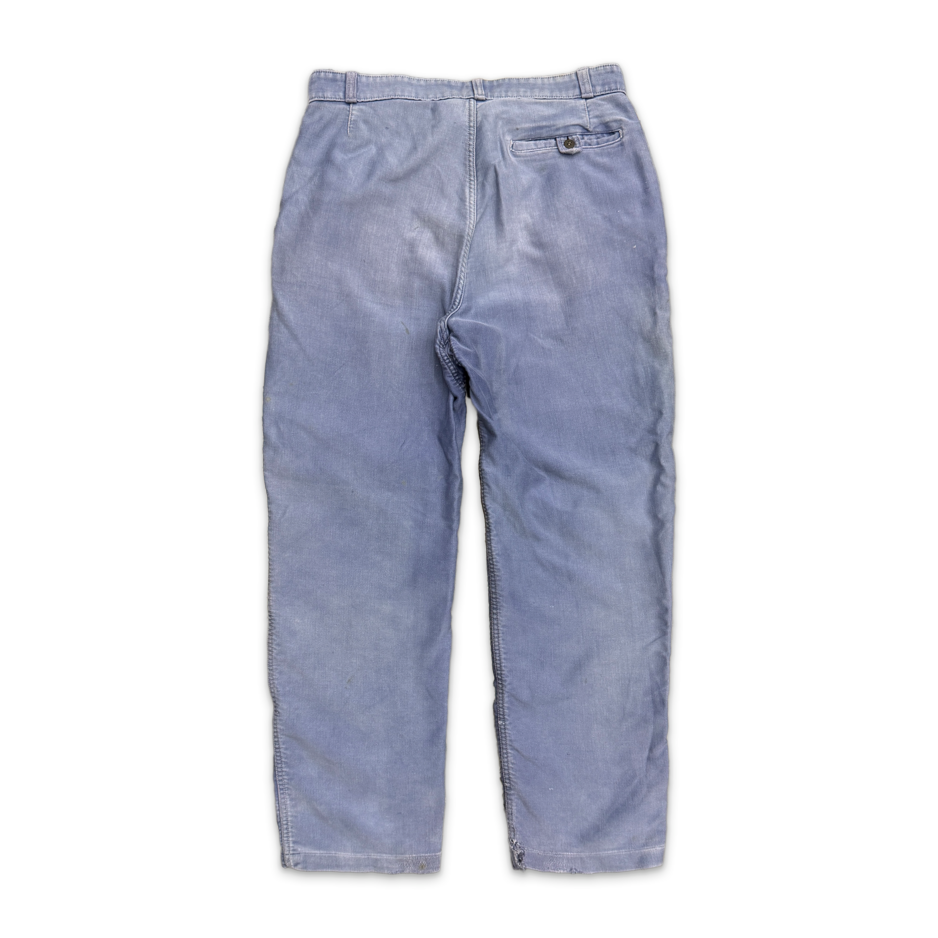 1960's French Workwear Pants "Blue"