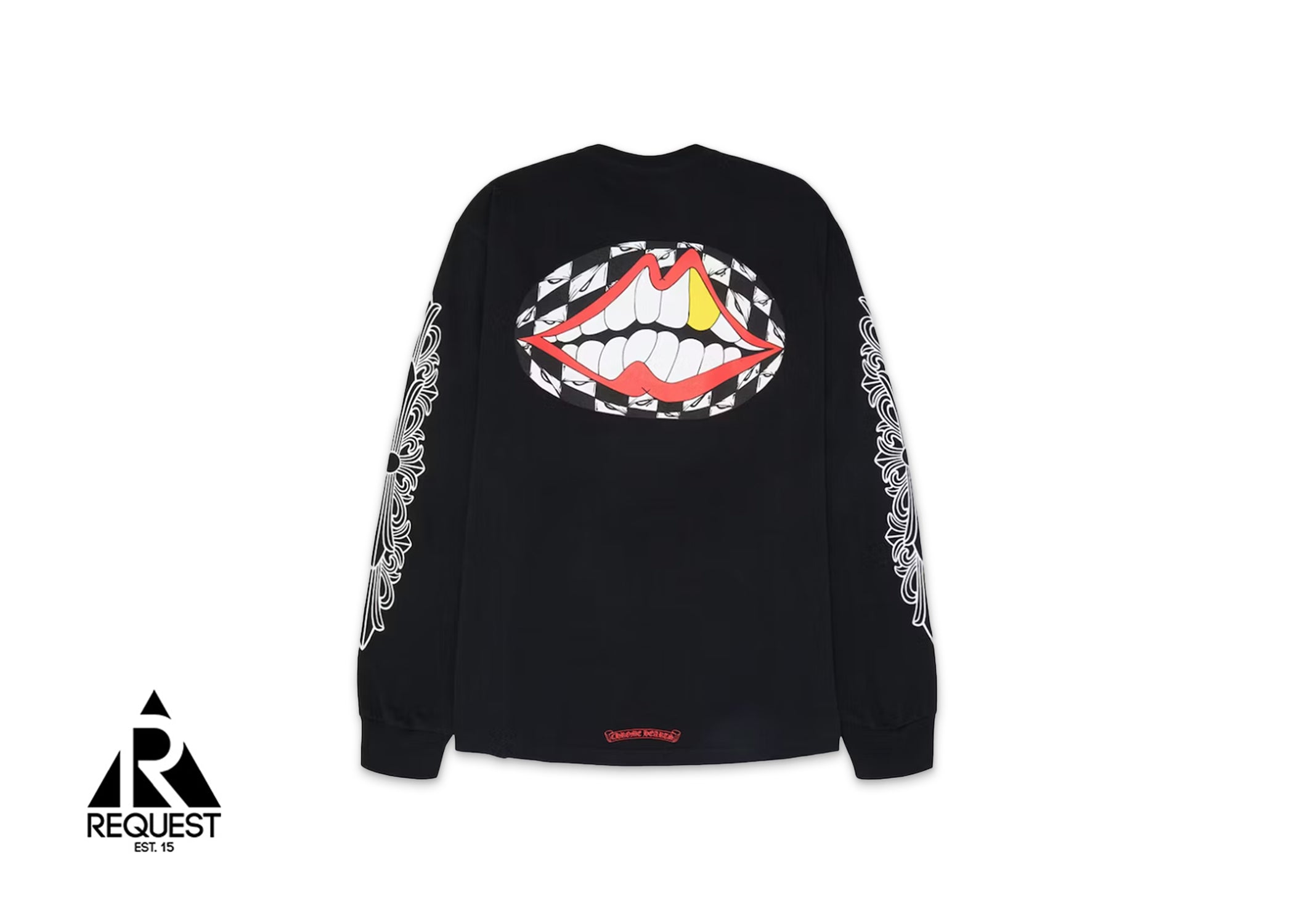 Chrome Hearts Matty Boy Flower Chomper Crewneck "Black"