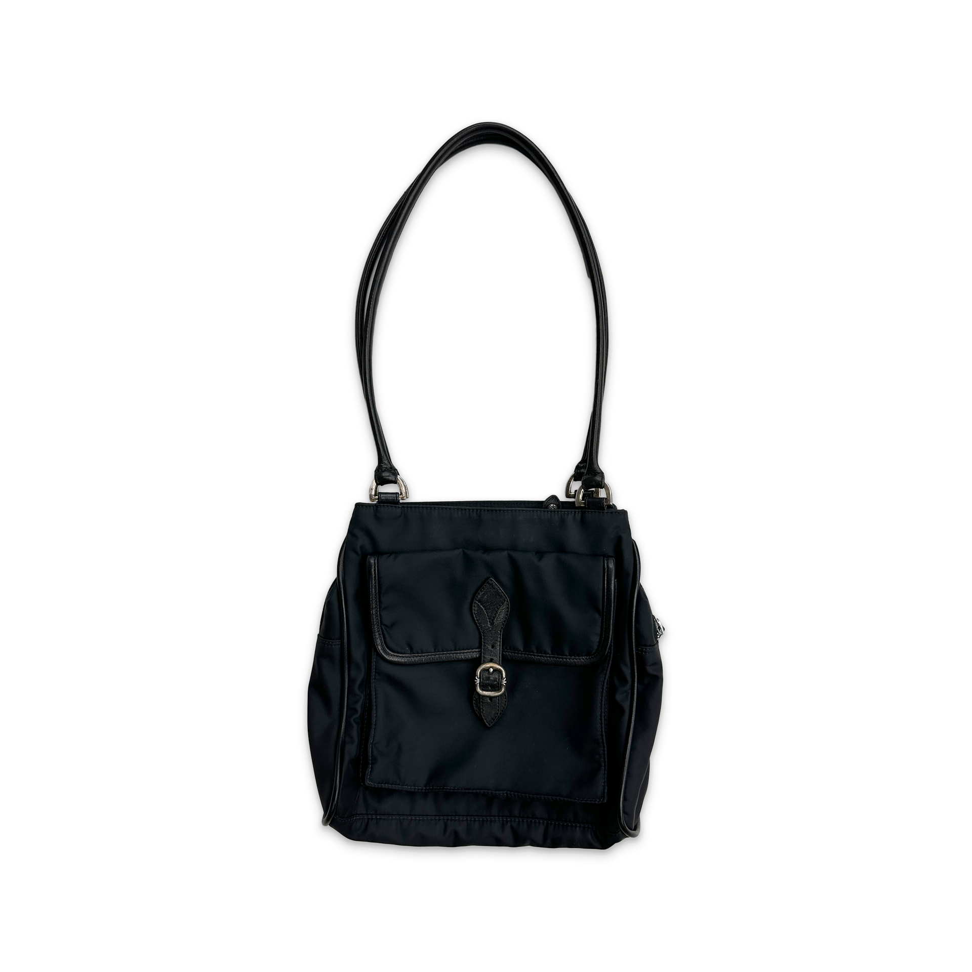 バッグ etavirp NYLON Logo Shoulder Bag BLACK NYLON BAG - Black | ZARA United States
