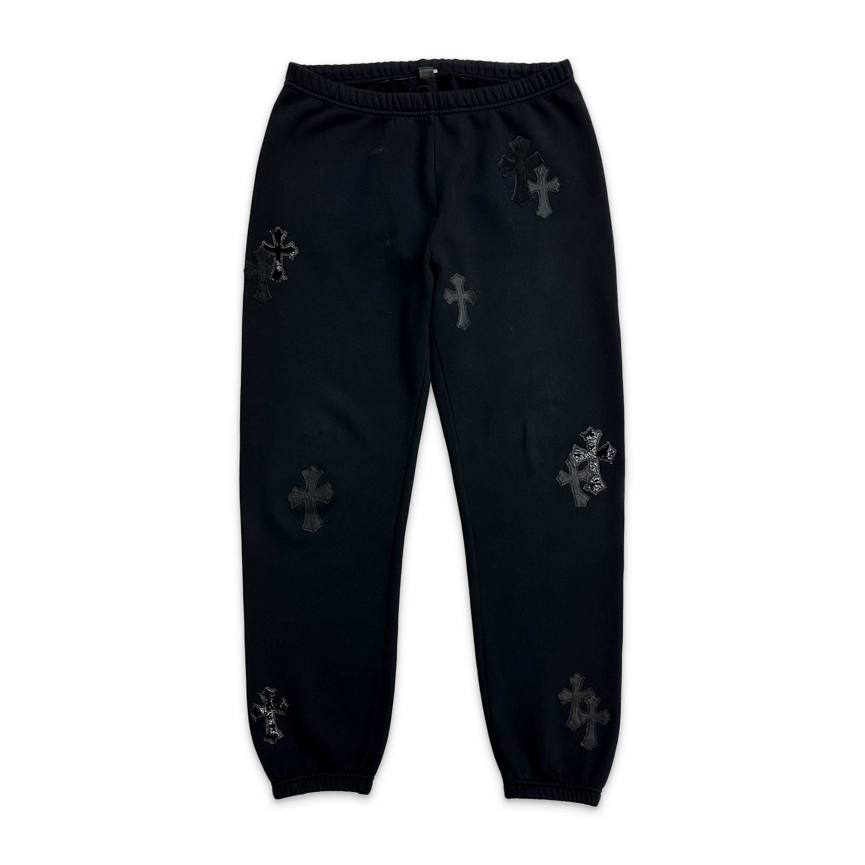 Cross Patch Sweatpants "Black"