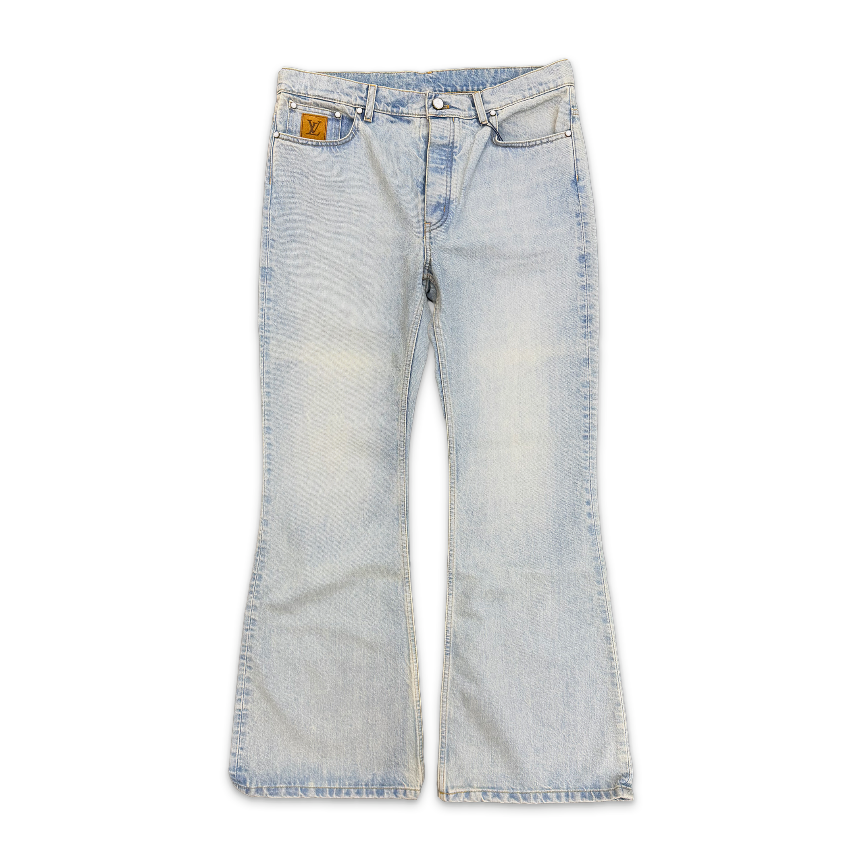 Louis Vuitton, LV Flared Denim Jeans "Light Indigo"