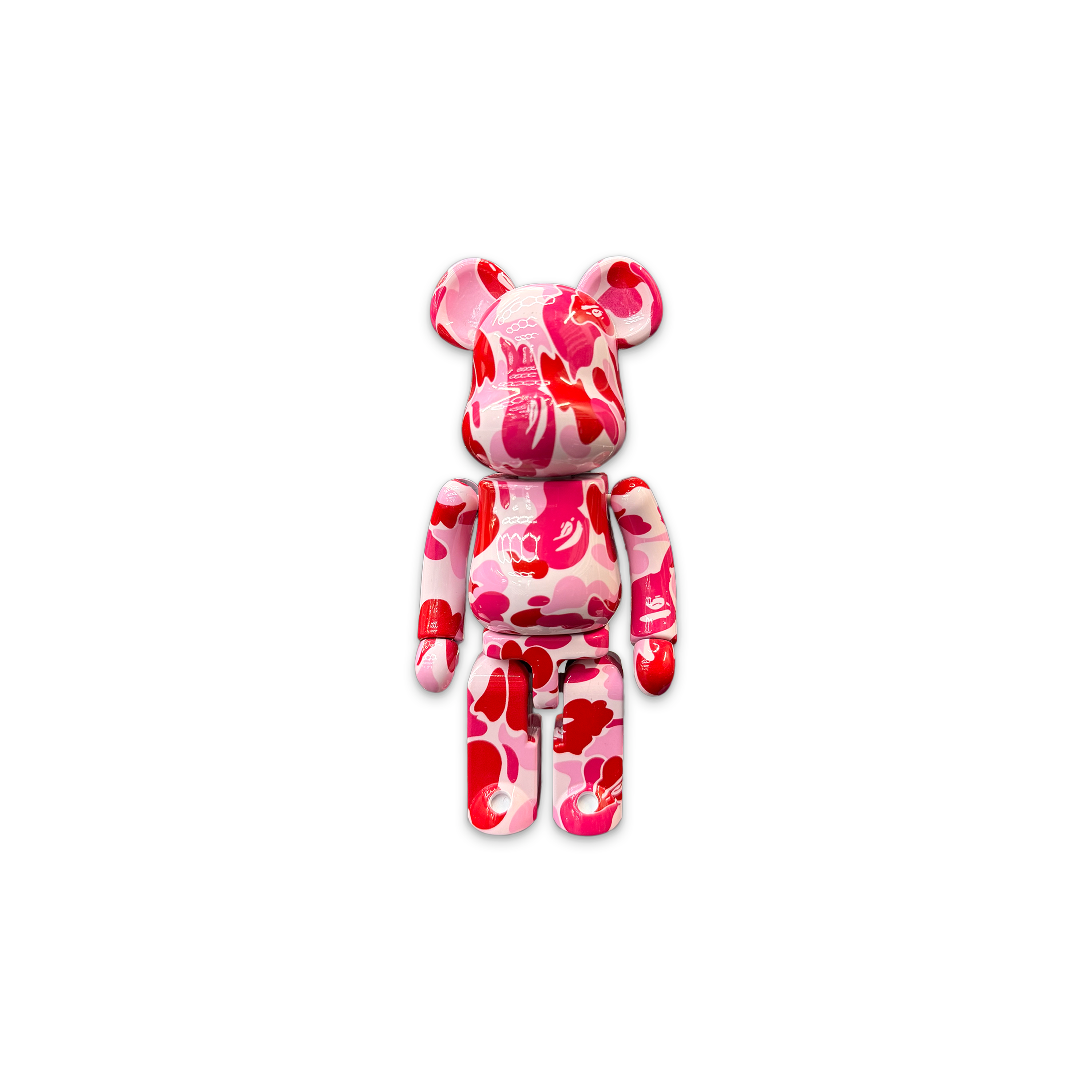 Bape ABC Camo Chogokin Bearbrick 200% "Pink"