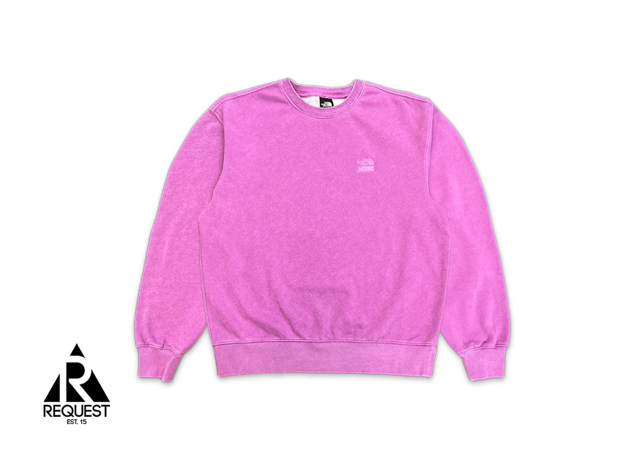 x The North Face Pigment Printed Crewneck "Pink"