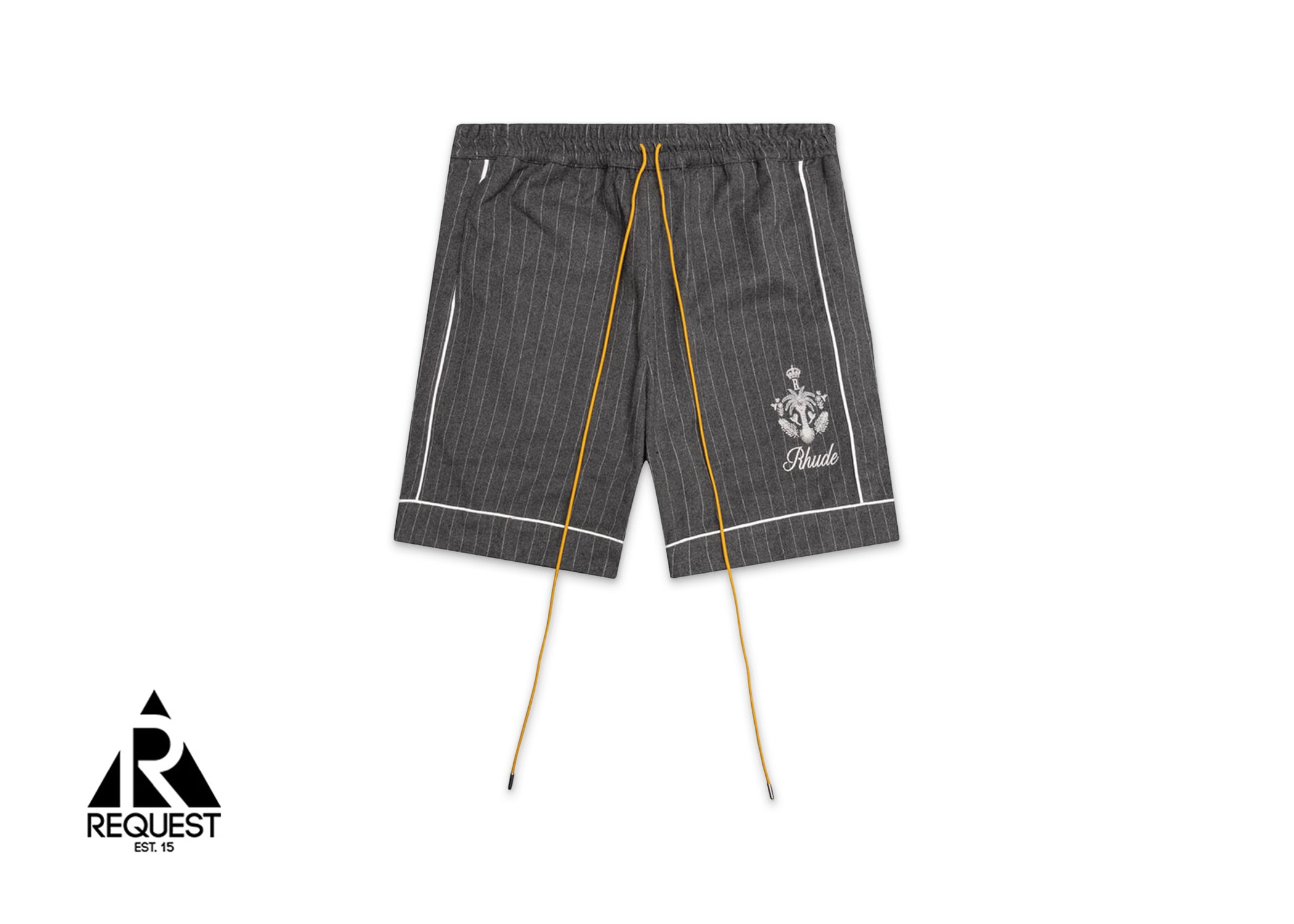 Rhude PJ Stripe Shorts “Grey”