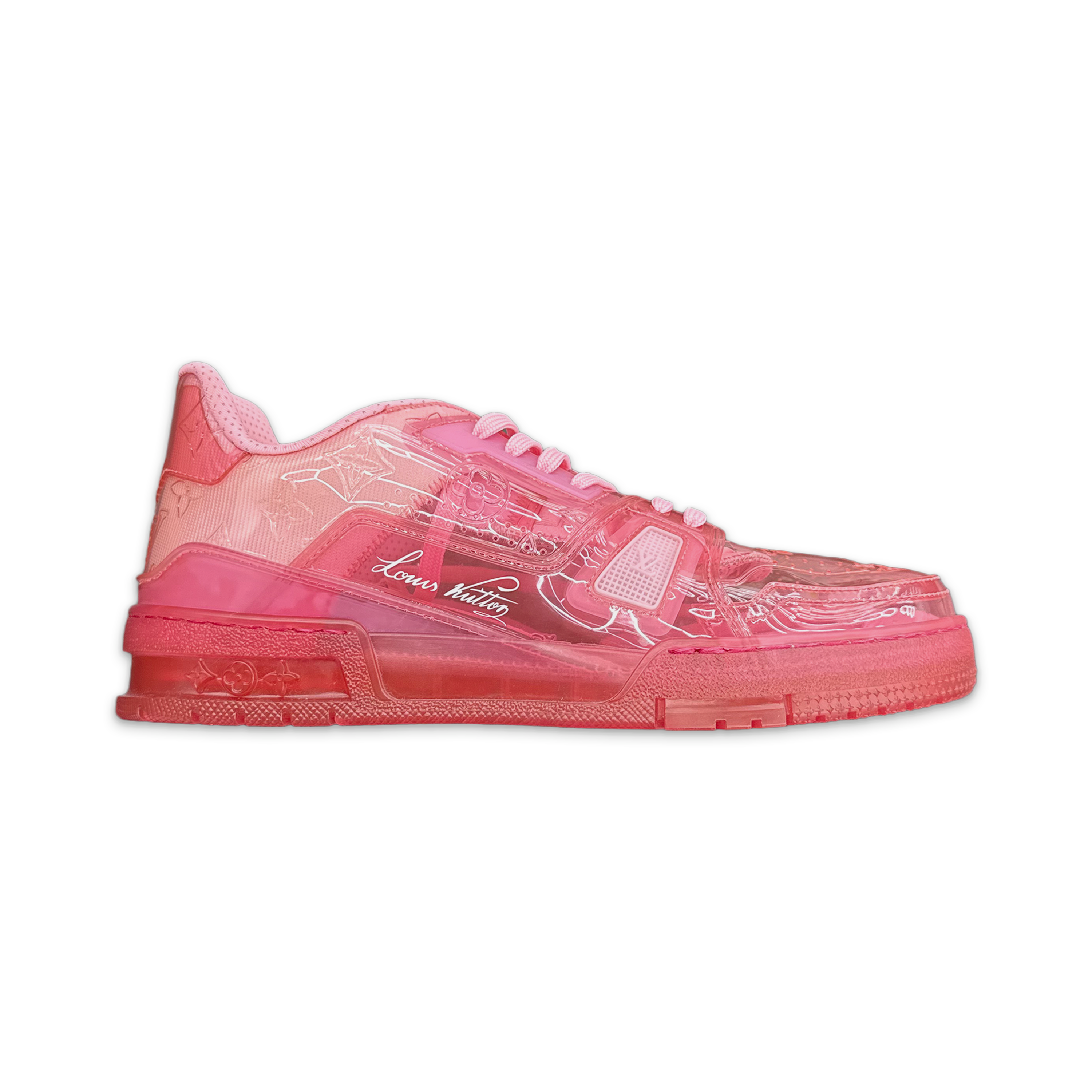 Louis Vuitton, LV Trainer "Fluorescent Pink"