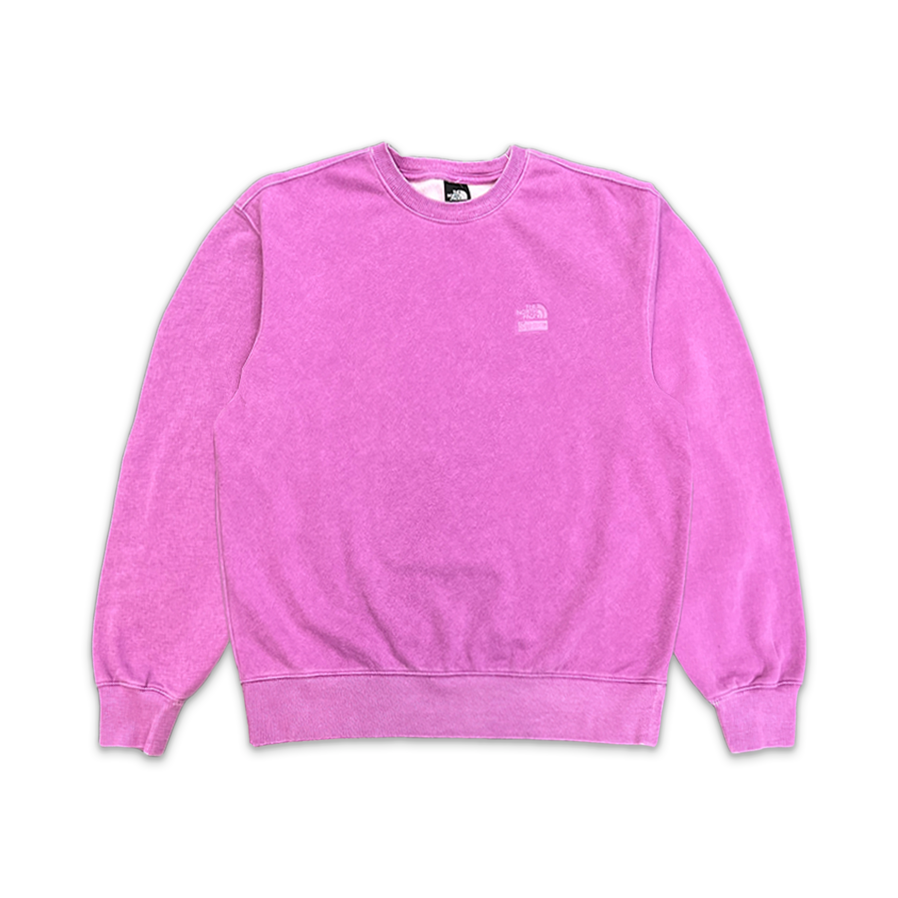 Supreme, x The North Face Pigment Printed Crewneck "Pink"