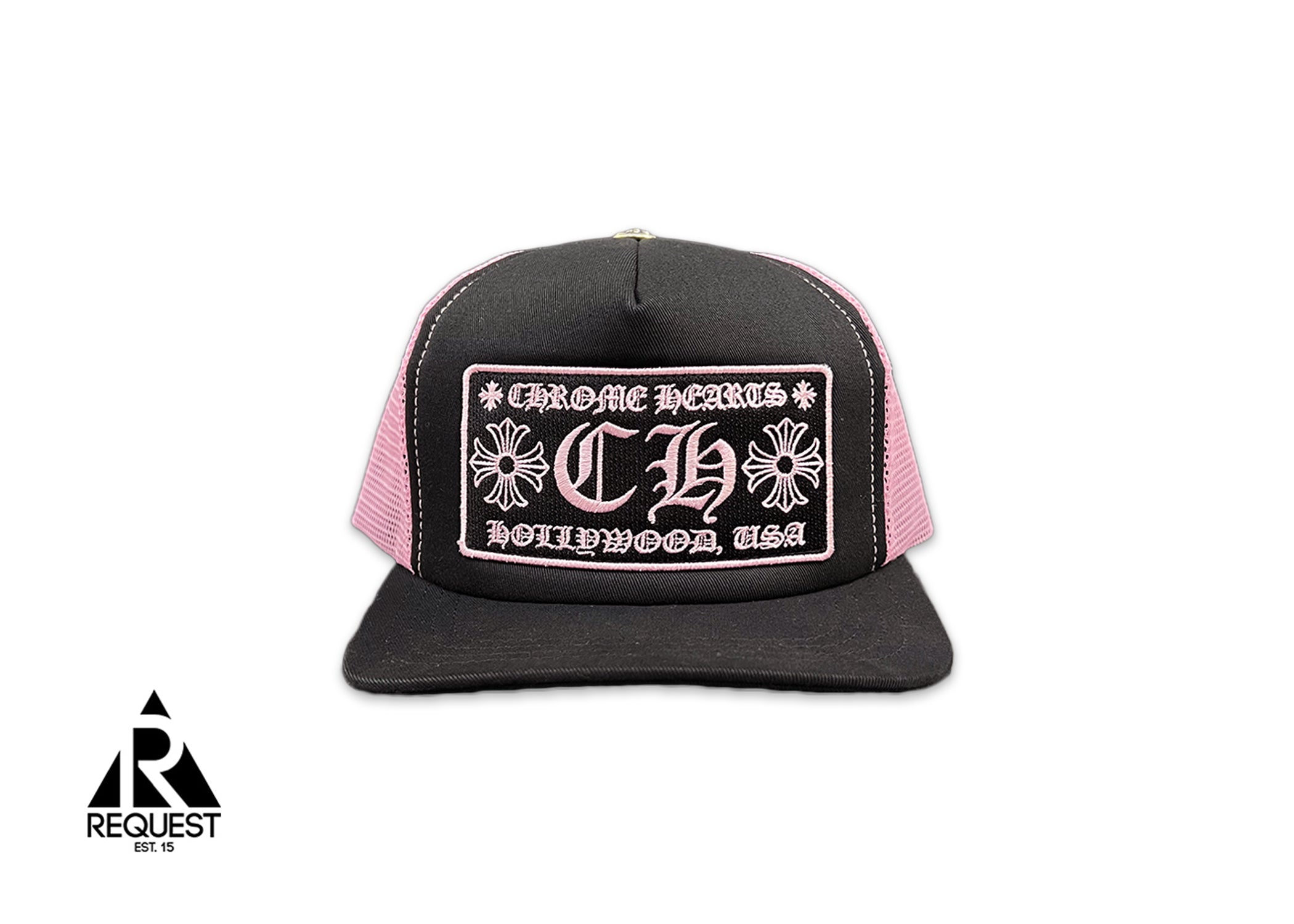 Chrome Hearts, CH Hollywood Trucker "Black/Pink"