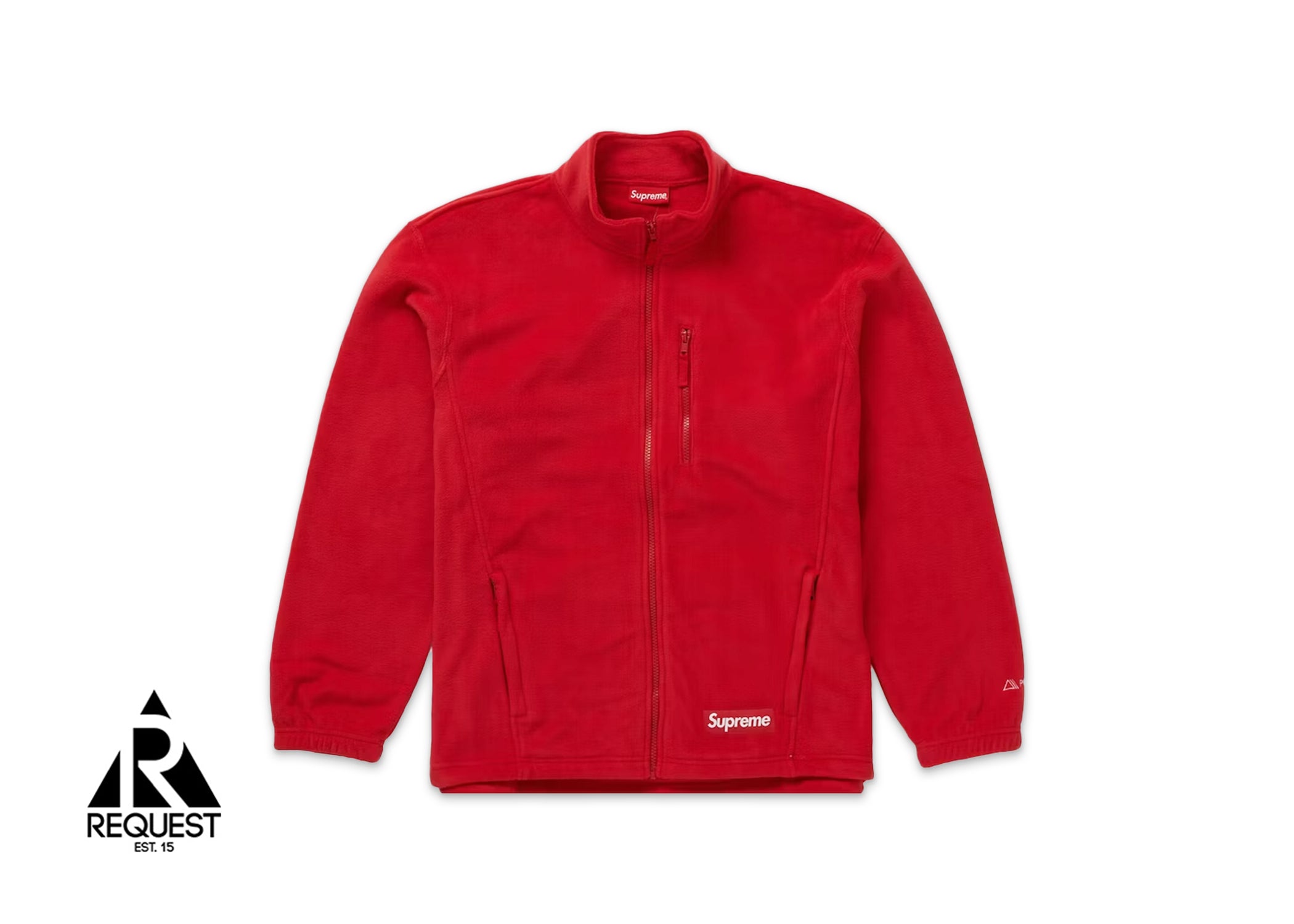 Supreme Polartec Zip Jacket “Red” | Request