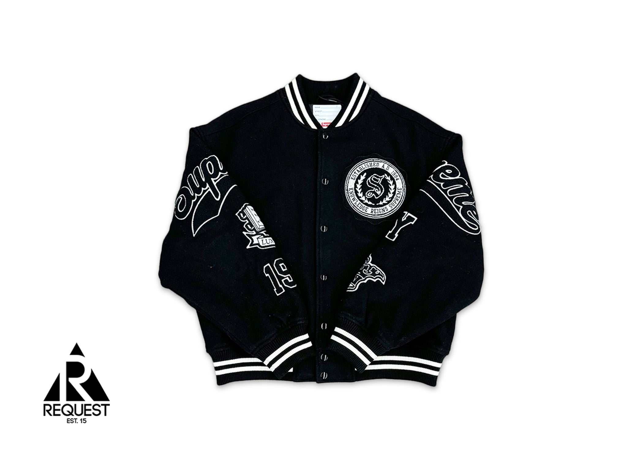 Veritas Varsity Jacket "Black"