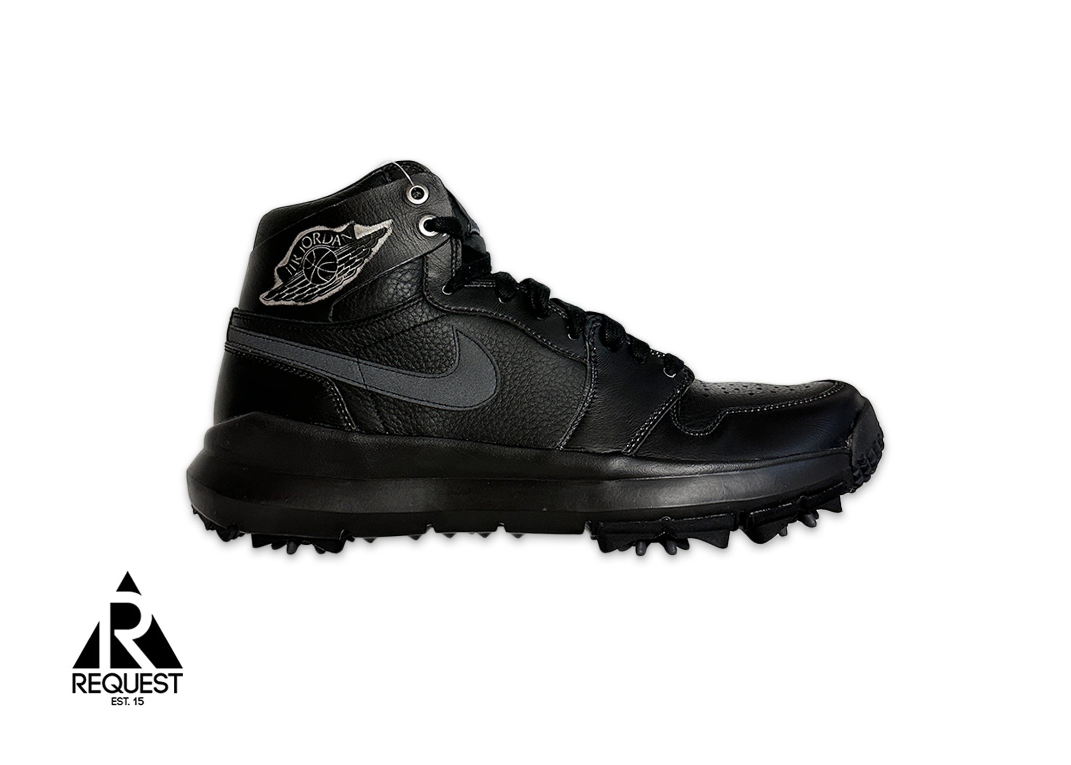 Air Jordan 1 Retro Golf Premium Triple Black 10