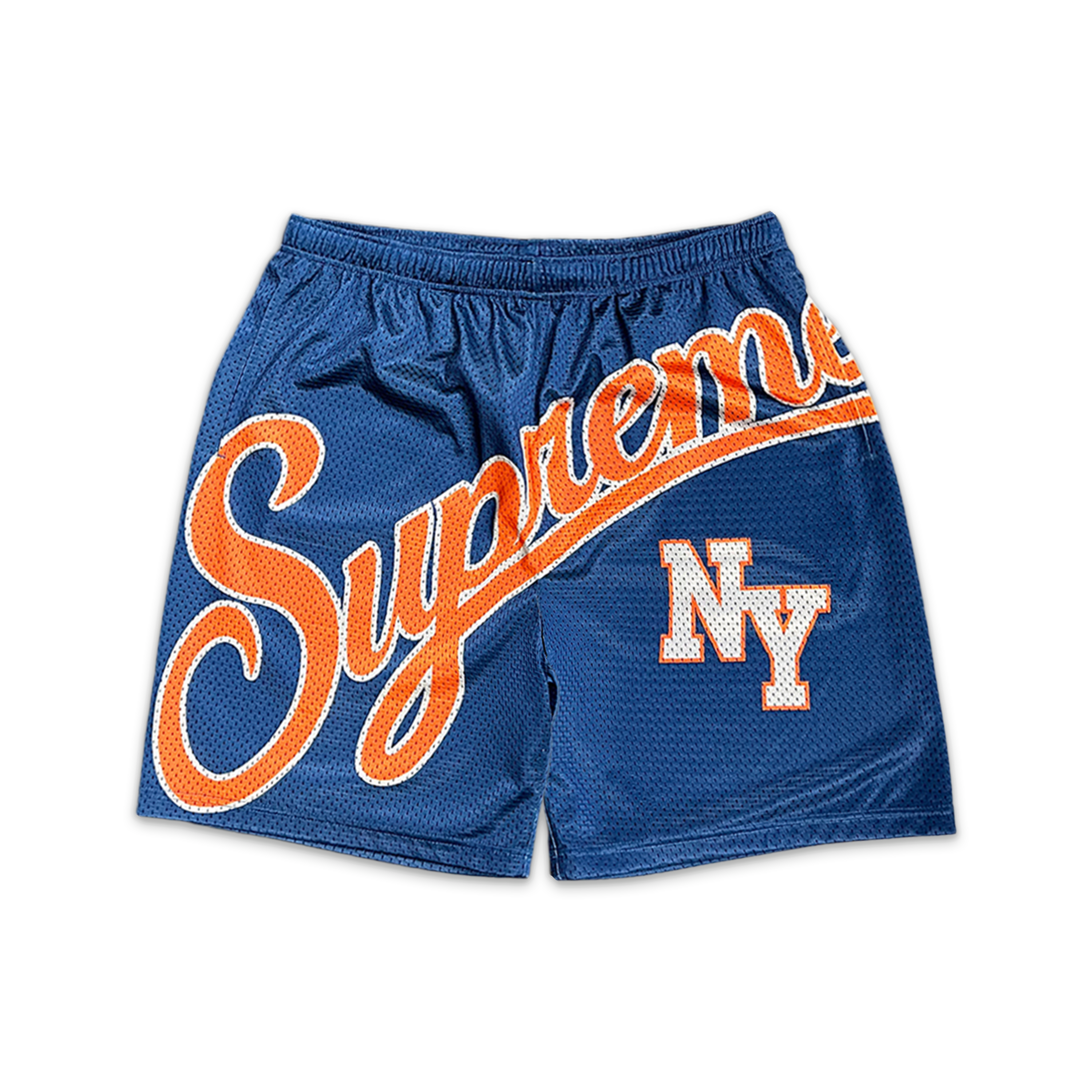 Supreme, Big Mesh Shorts "Navy"