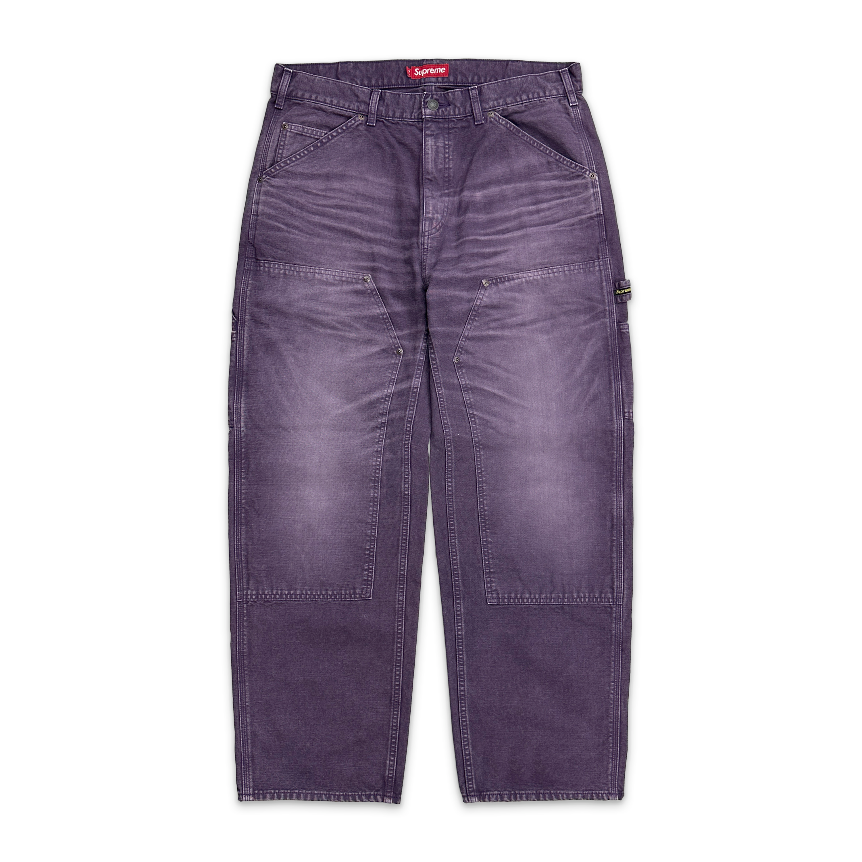 Supreme, Worn Double Knee Painter Pant (SS26) "Purple"