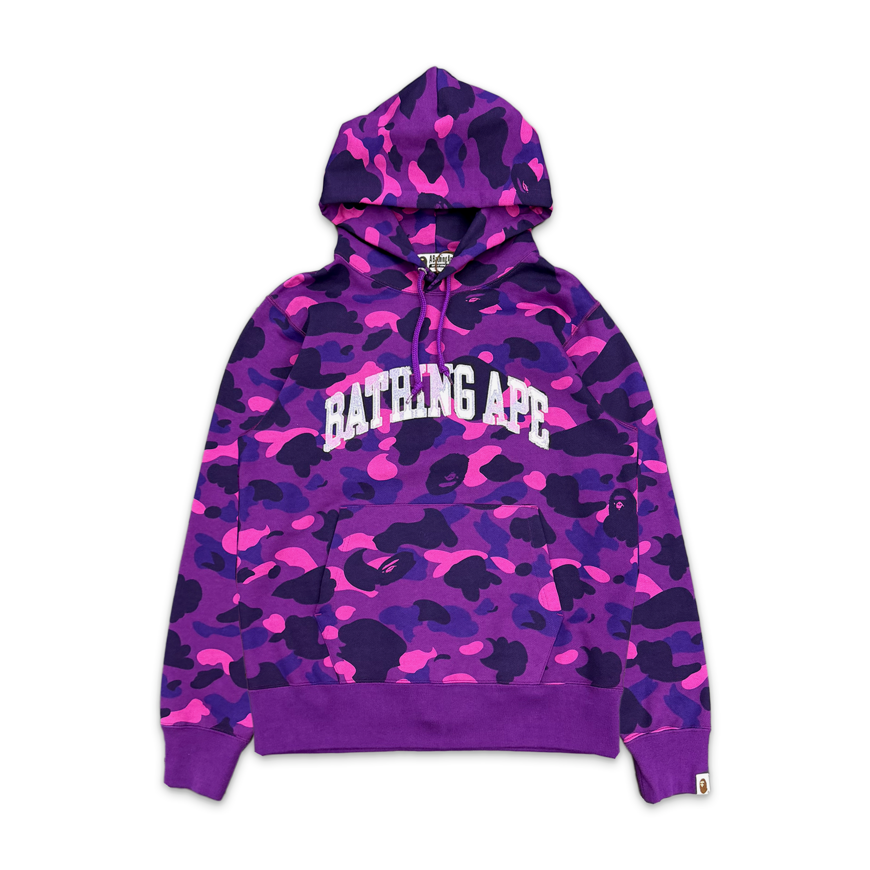 A Bathing Ape (BAPE), BAPE Color Camo Pullover Hoodie "Purple"