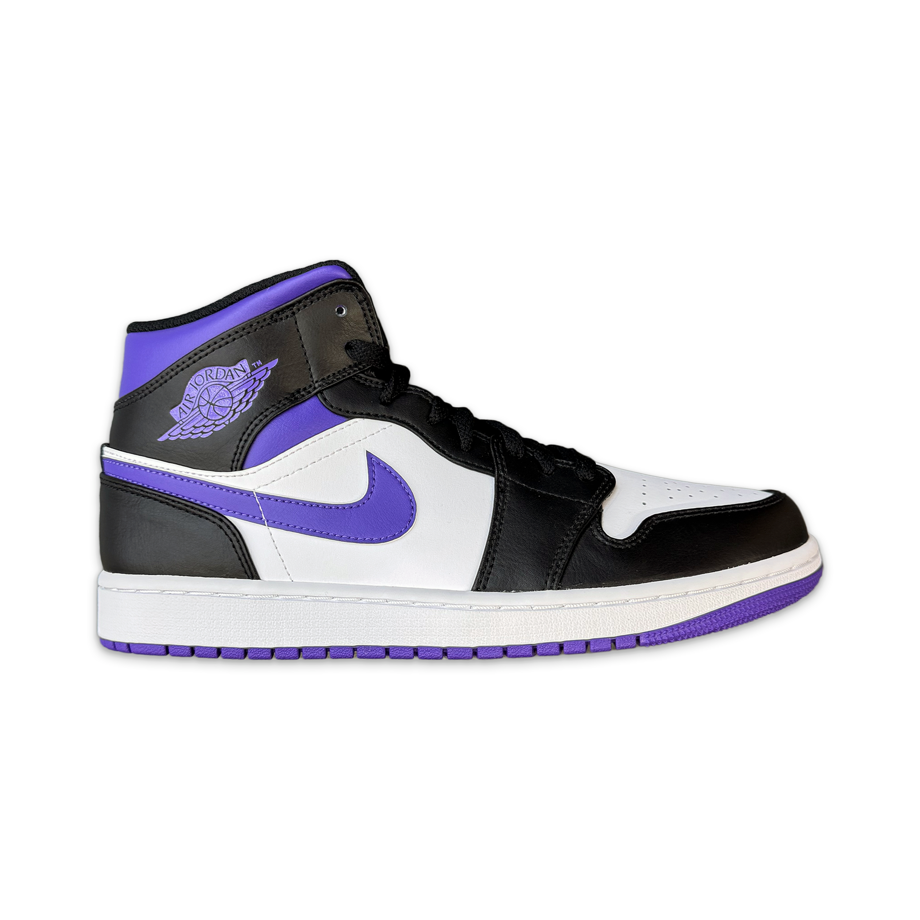 Air Jordan, Air Jordan 1 Mid “White Black Purple”