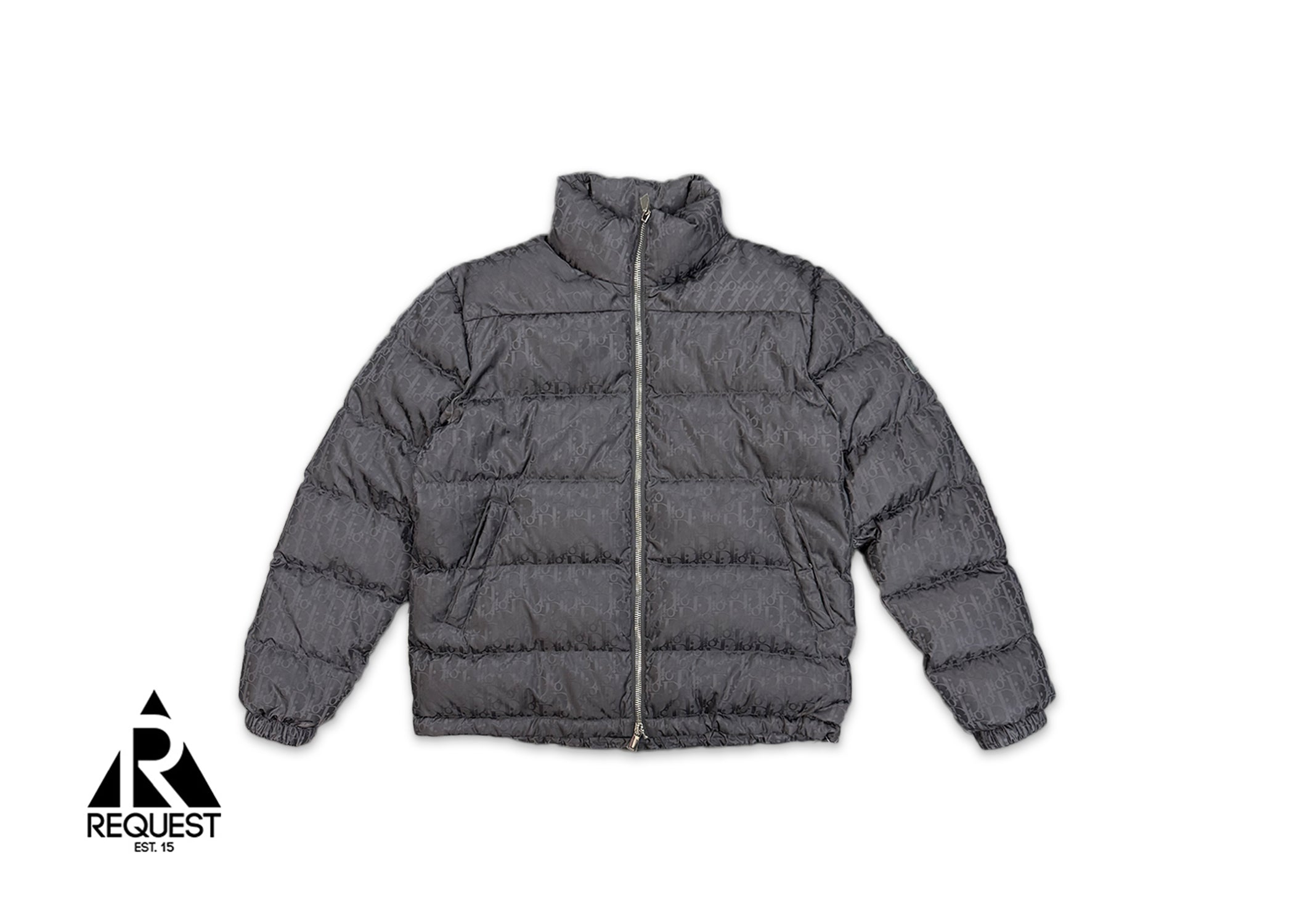 Request, Dior Oblique Down Puffer Jacket "Grey"