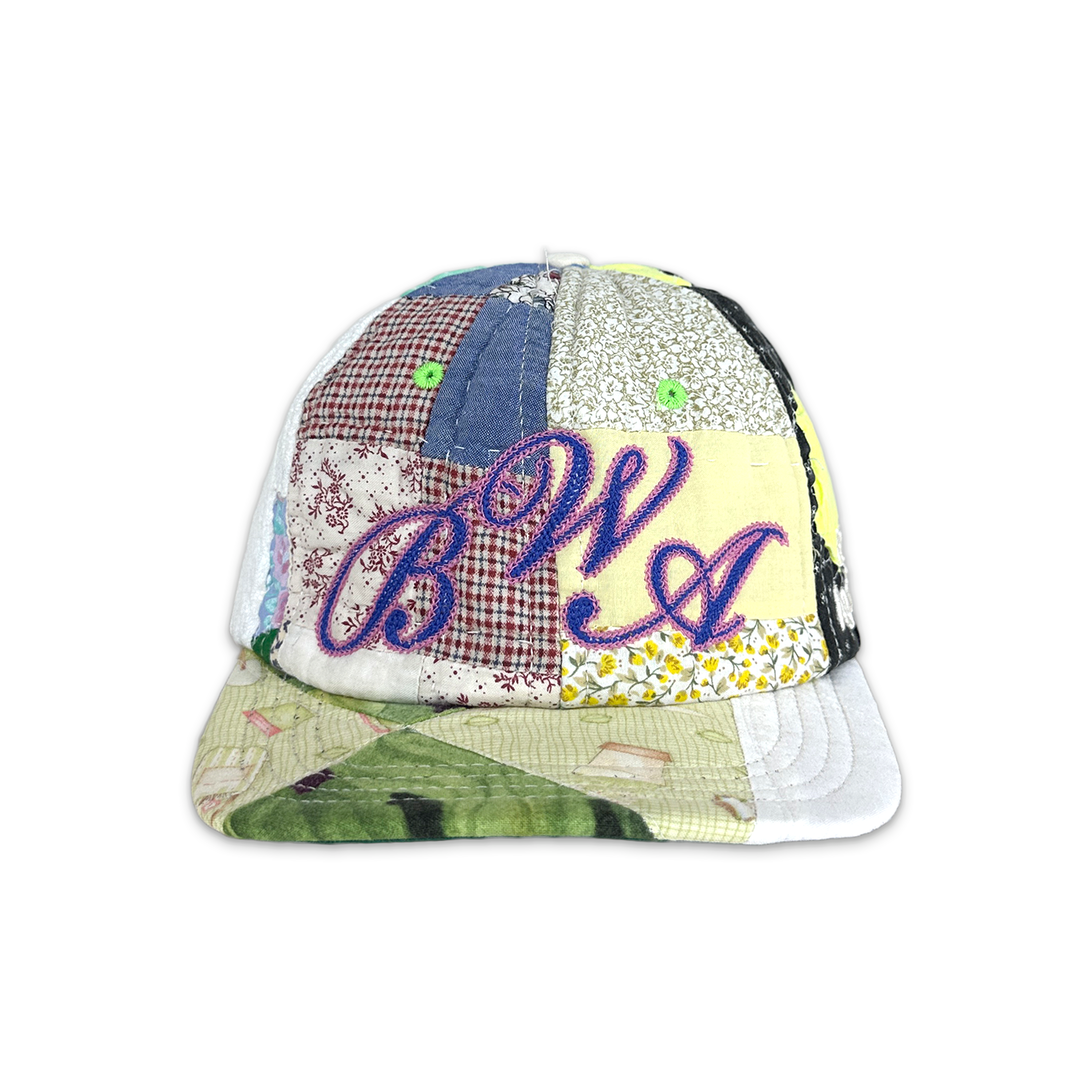 Hasting Reconstructed Quilt Hat "Multi"