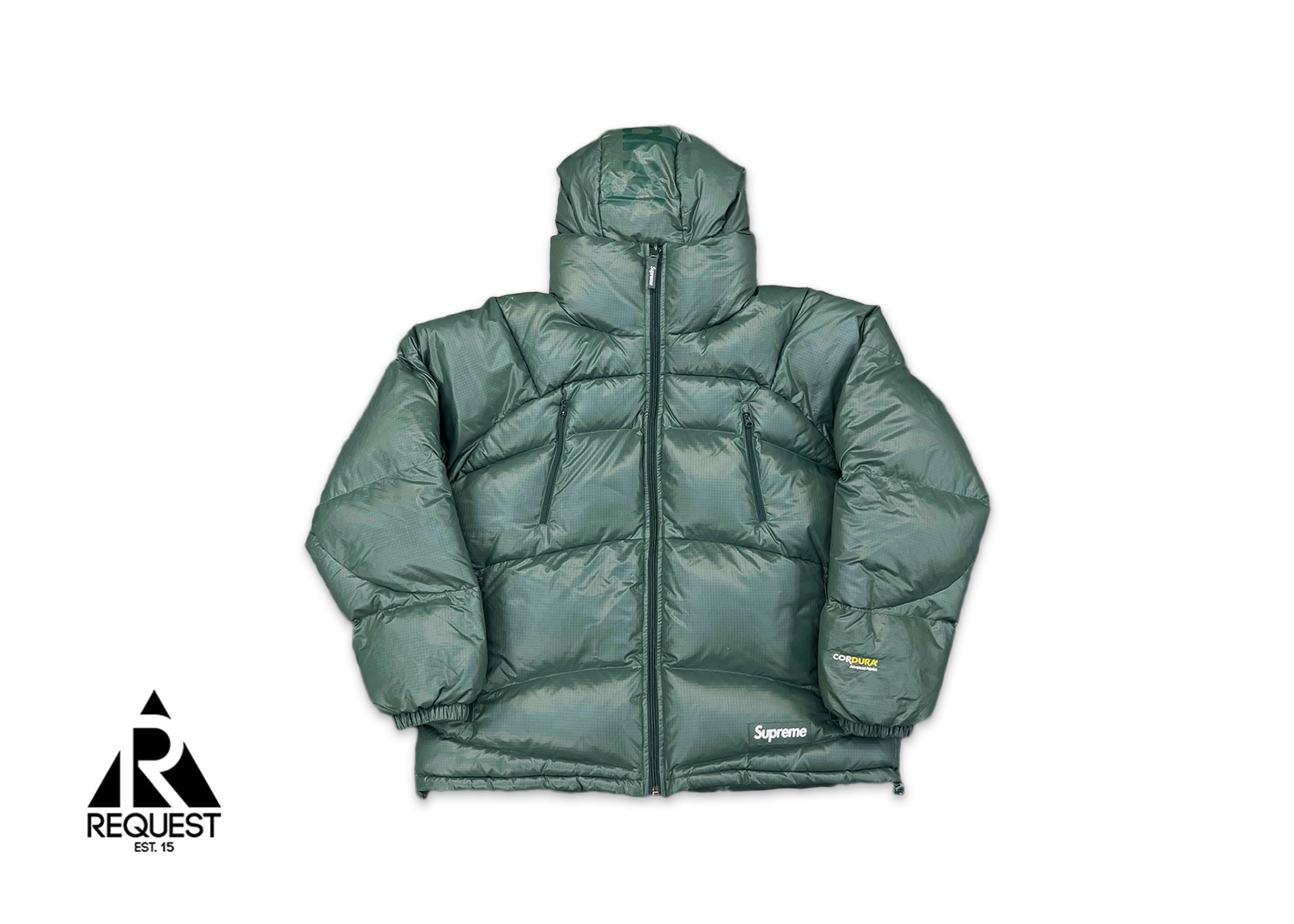 Reversible Featherweight Down Puffer Jacket "Olive"