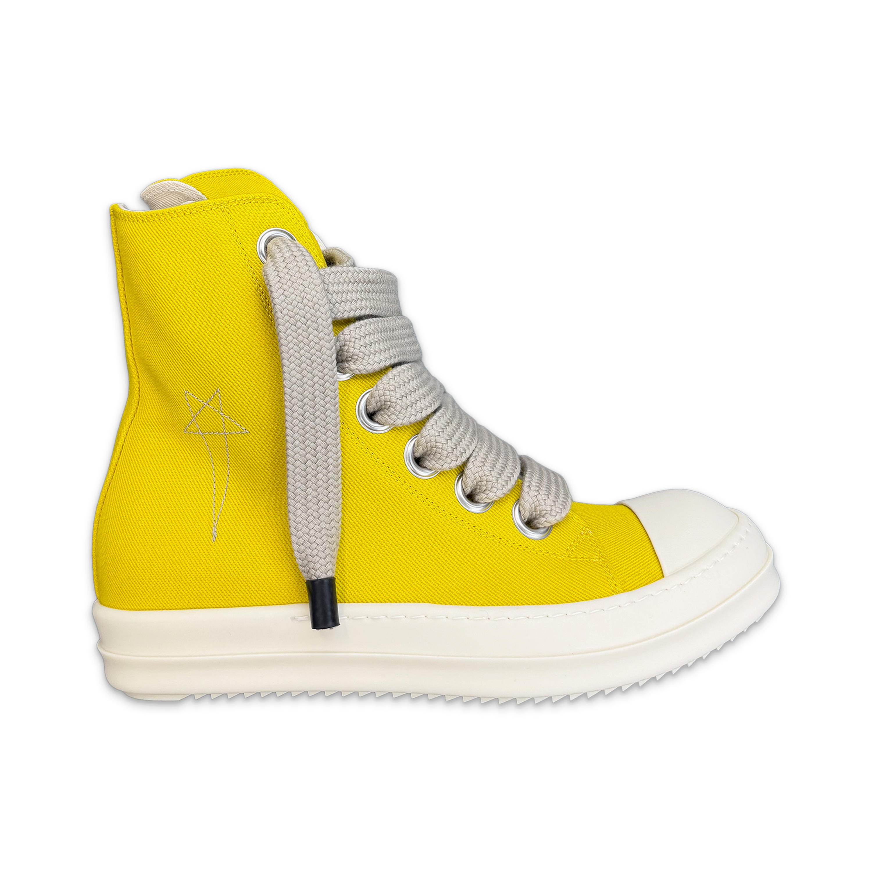 Jumbo Lace Pentagram Canvas High "Lemon Milk"