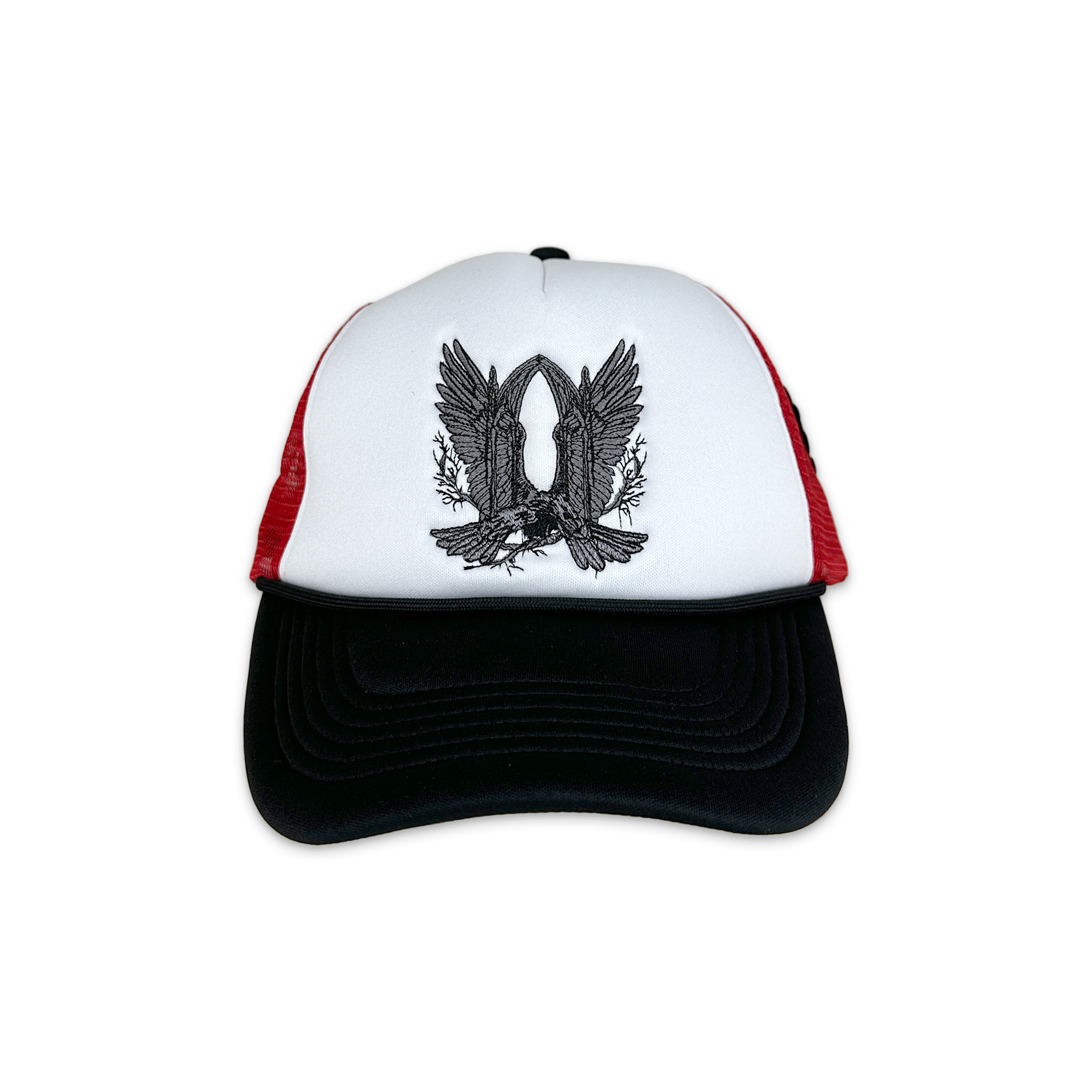 Baroque Trucker Hat "Crimson"