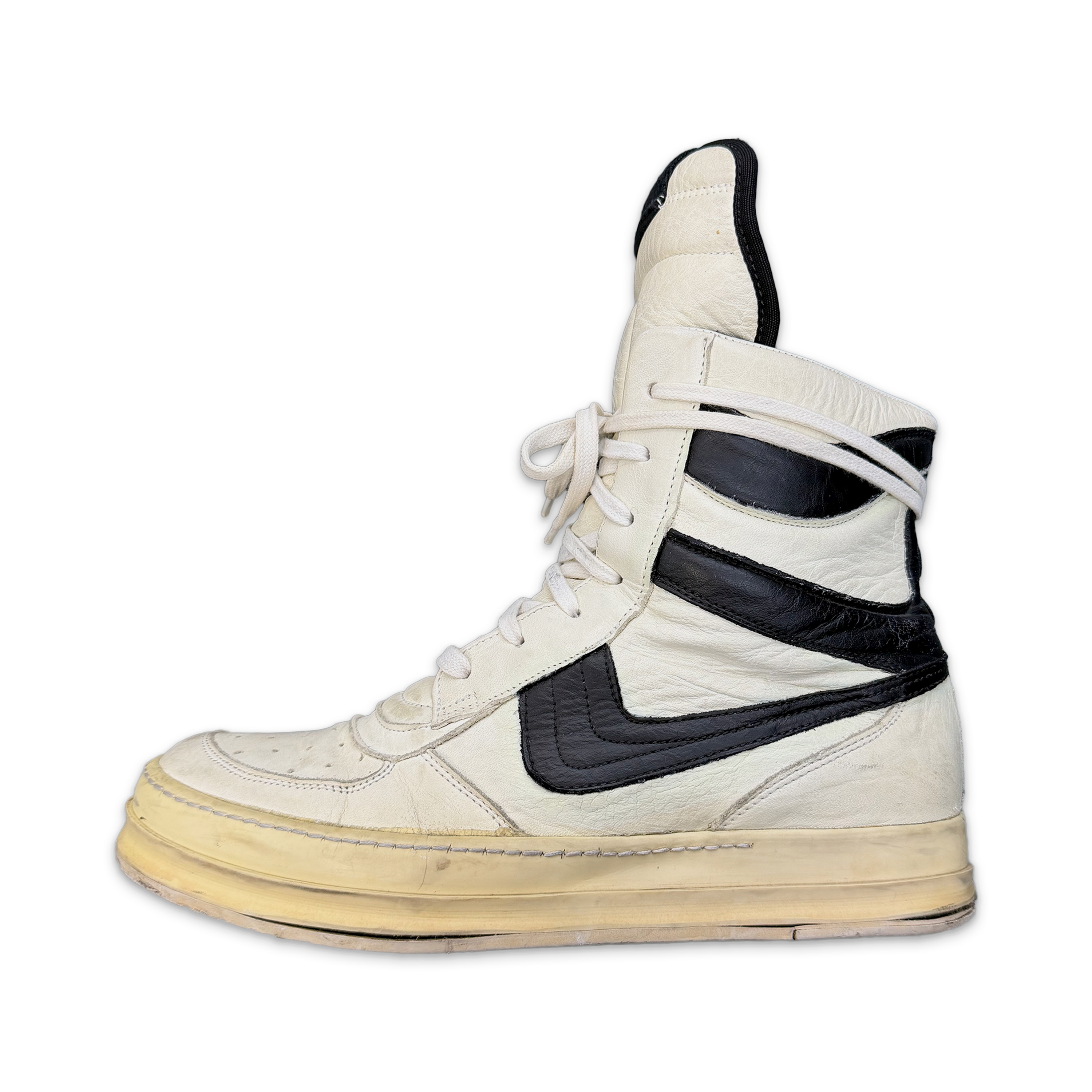 SS2008 Creatch Leather Dunks "Reverse Oreo"