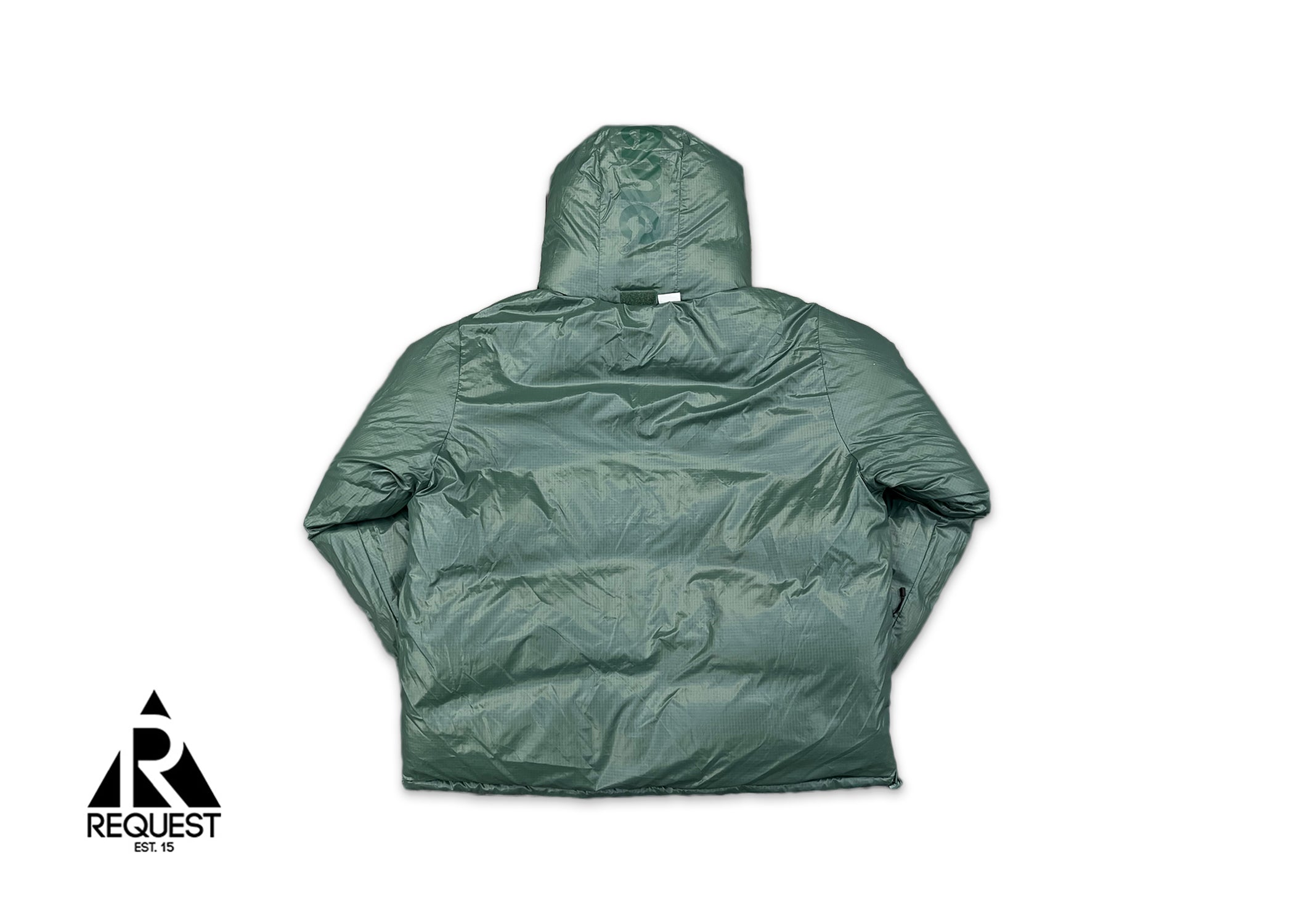 Reversible Featherweight Down Puffer Jacket "Olive"