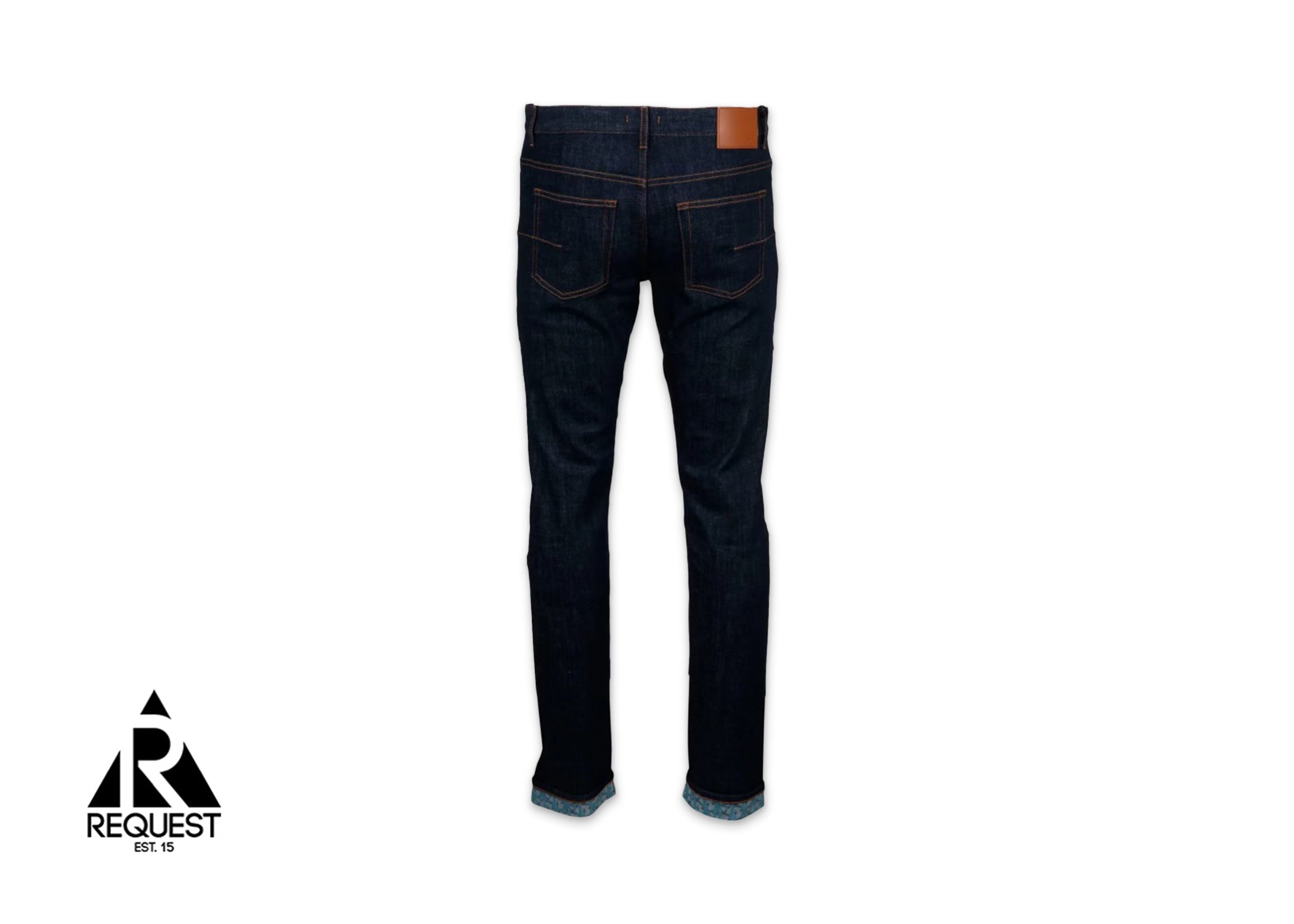 Dior Homme Slim-Fit Oblique Jeans "Blue"