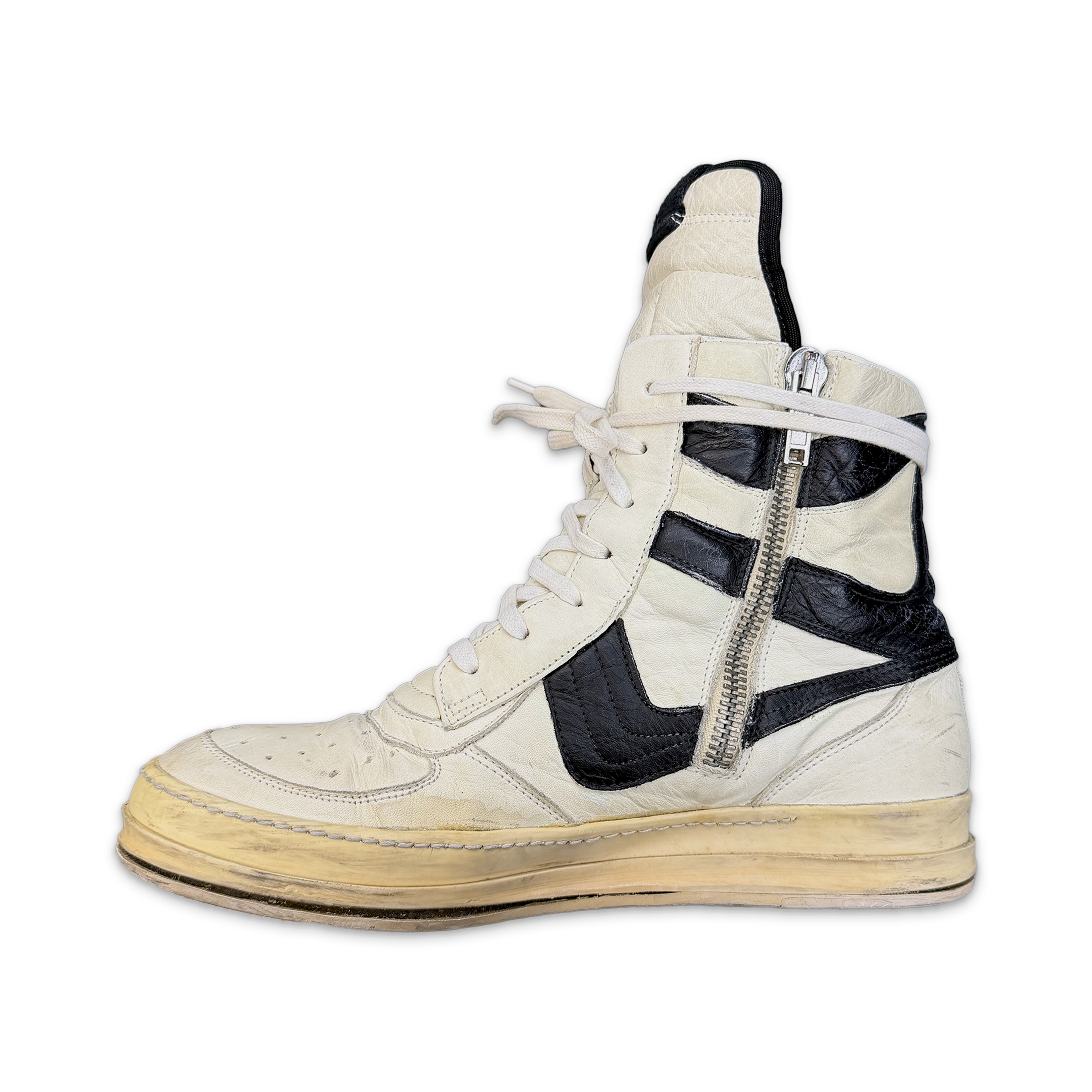 SS2008 Creatch Leather Dunks "Reverse Oreo"