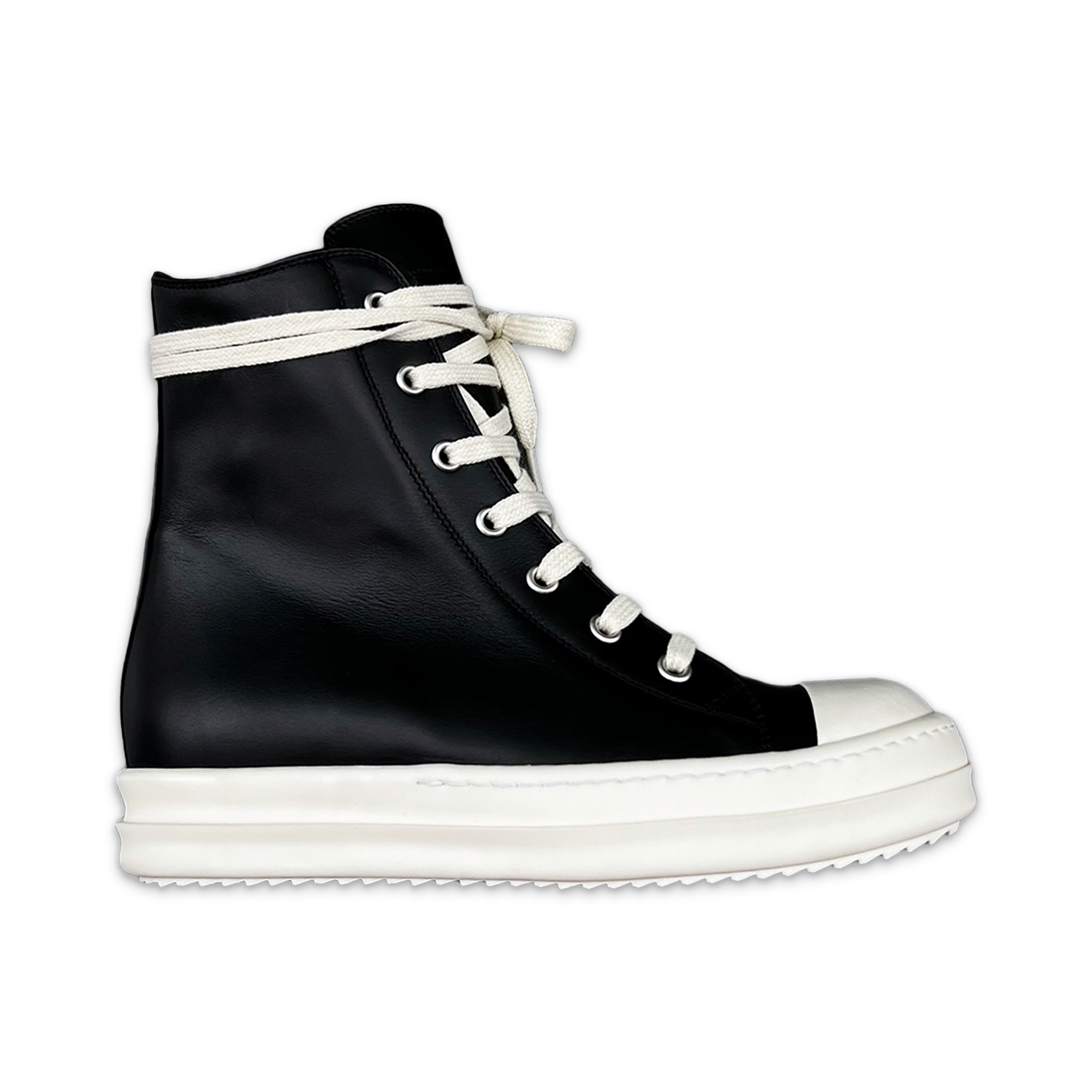 Rick Owens, Luxor Ramones High "Black Milk" (W)