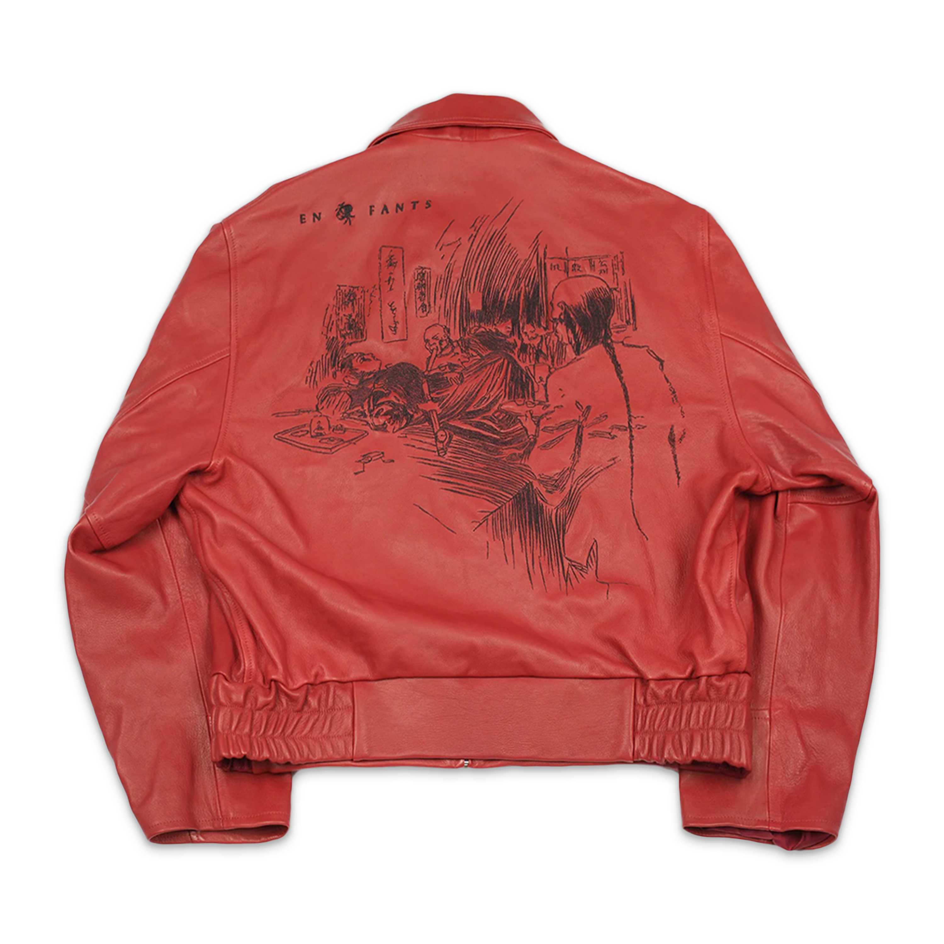 Enfants Riches Déprimes Opium Den Frank Jacket "Red"