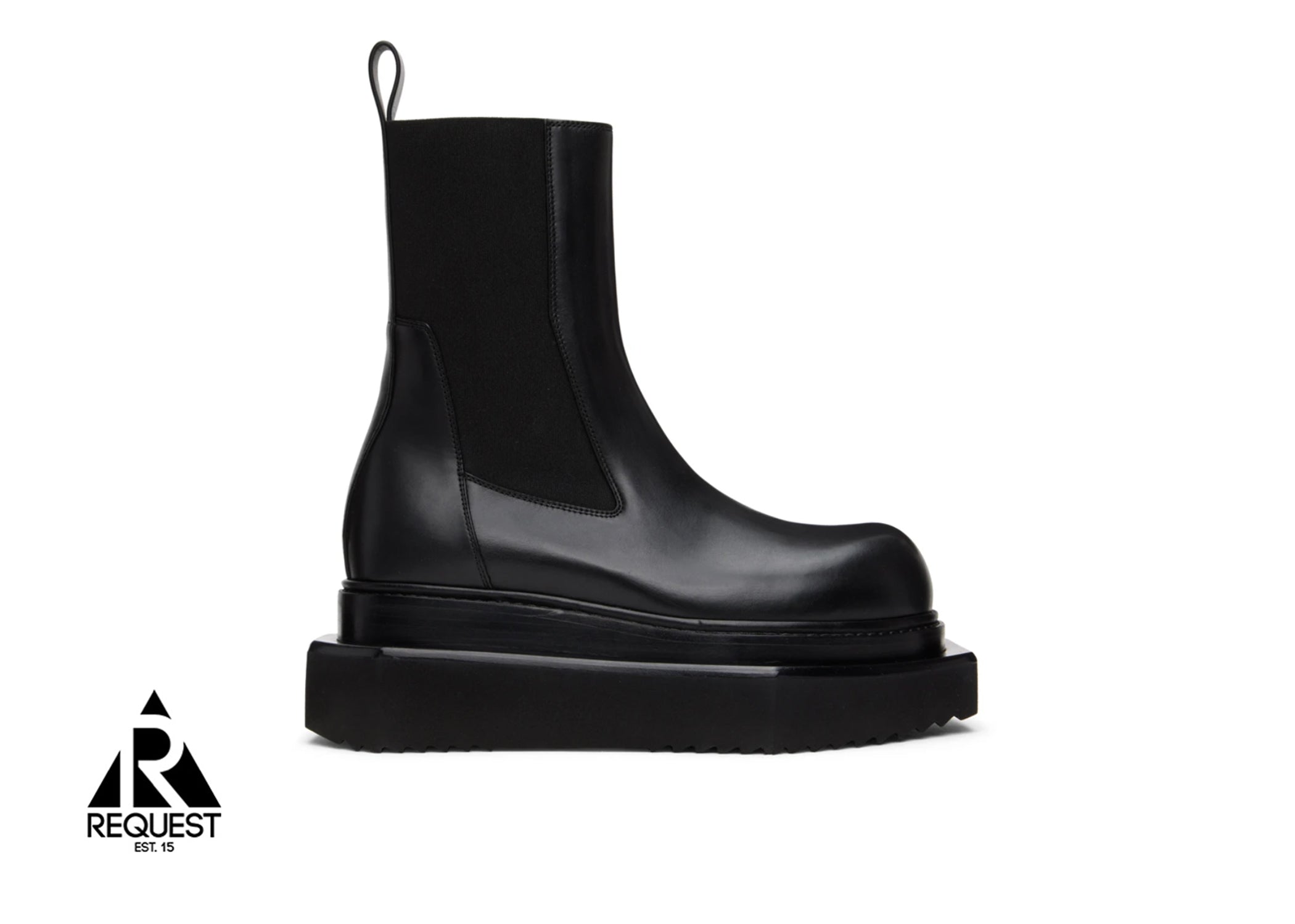 Rick Owens Beetle Turbo Cyclops boot "Black"