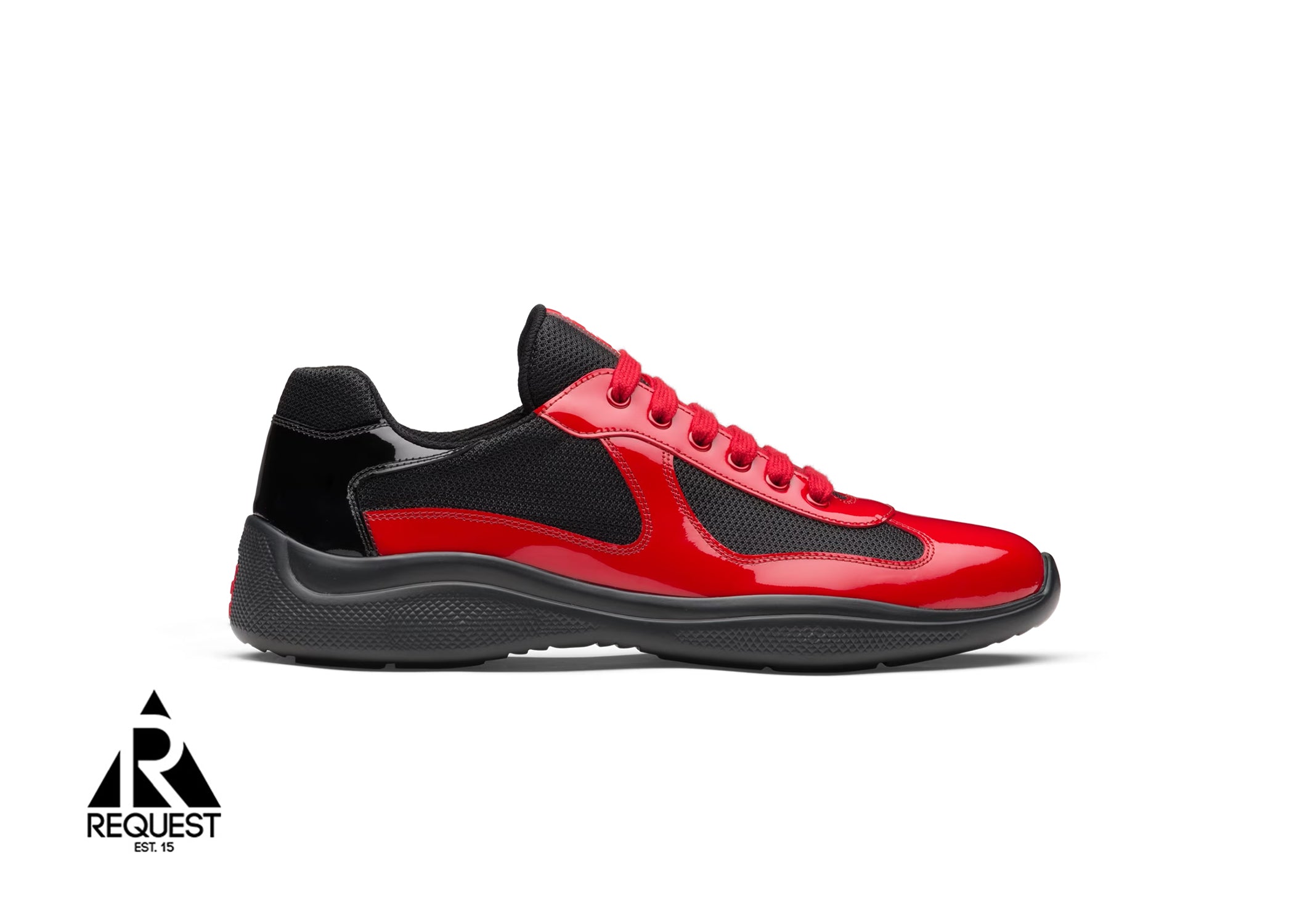 Prada America's Cup Sneakers "Red BlacK"