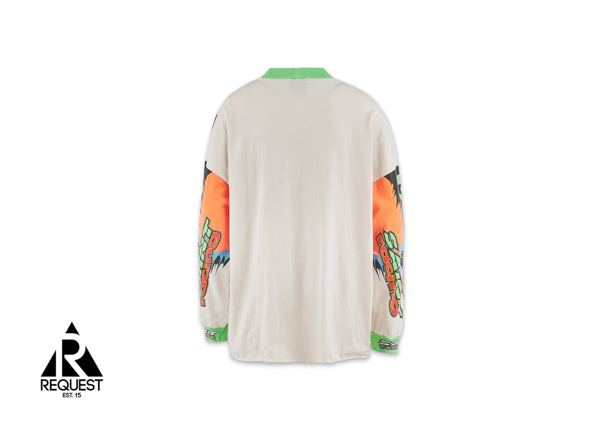 Saint Michael Racing L/S Tee "White"