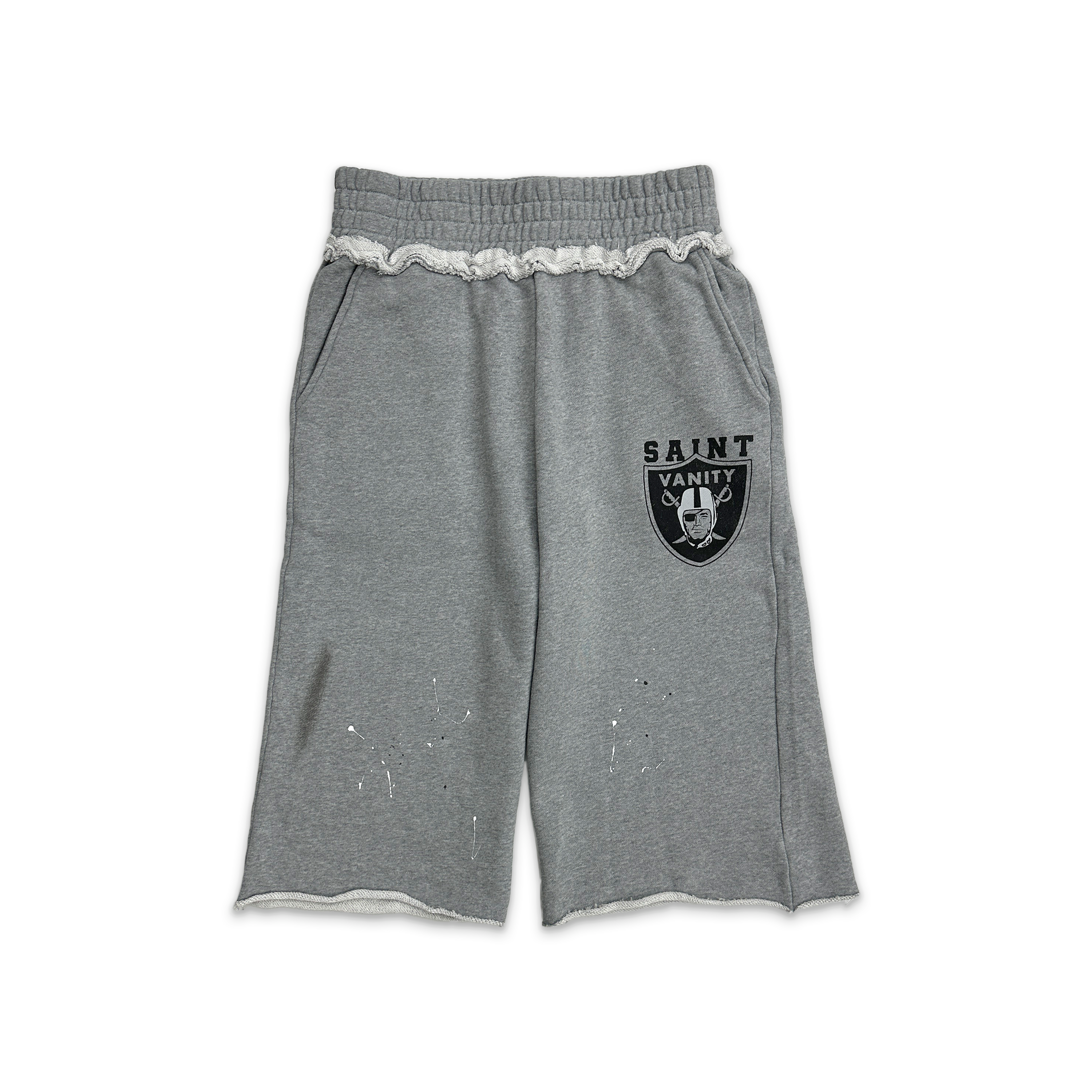 Saint Vanity, Oakland Long Shorts “Heather Grey”