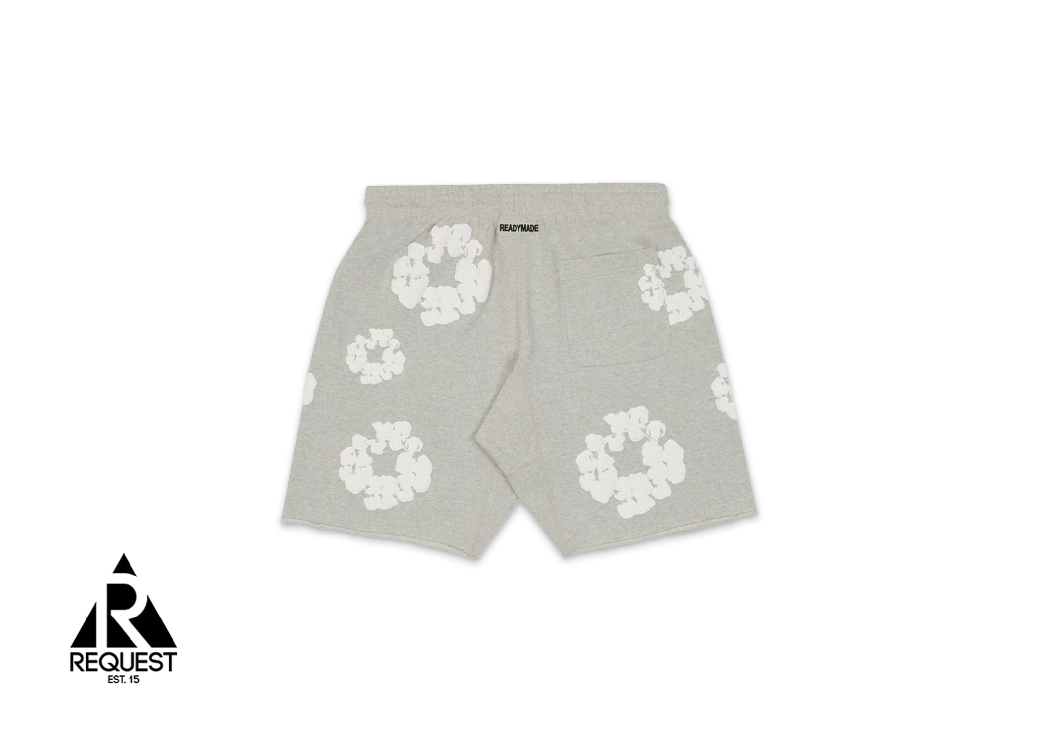 x READYMADE Cotton Wreath Shorts "Grey"