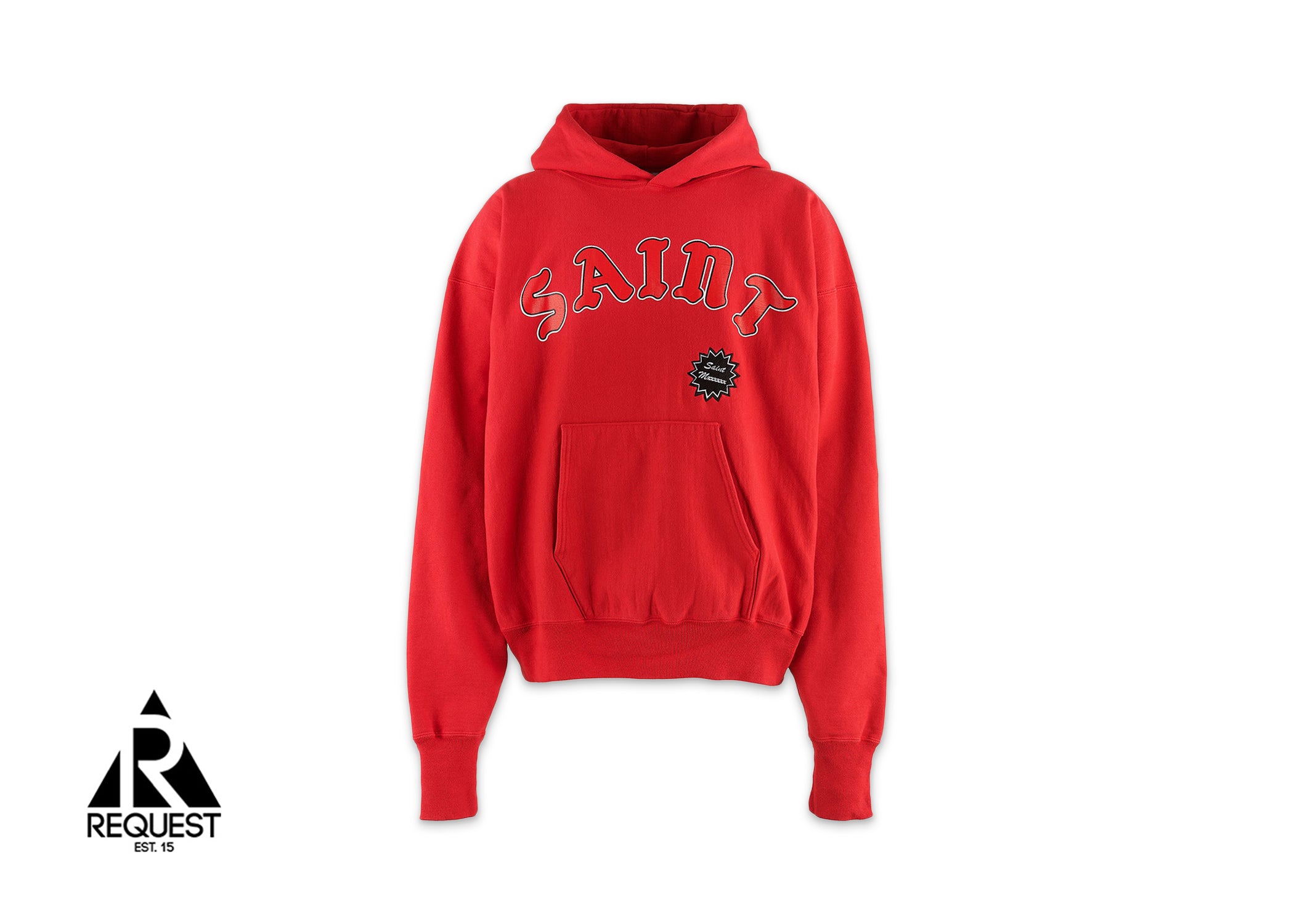 Saint Michael Saint Arch Logo Hoodie "Red"