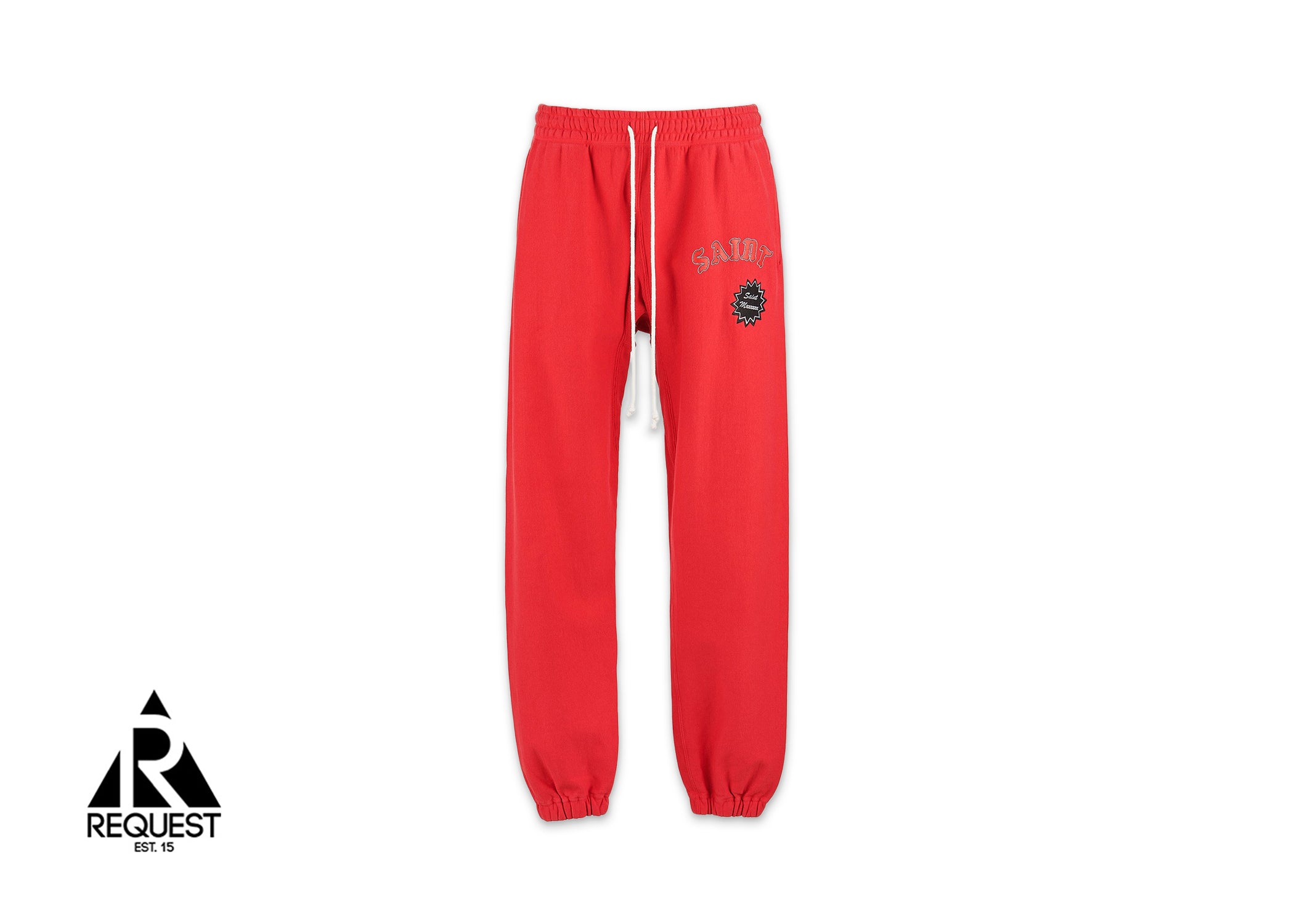 Saint Michael Saint Arch Logo Sweatpants "Red"