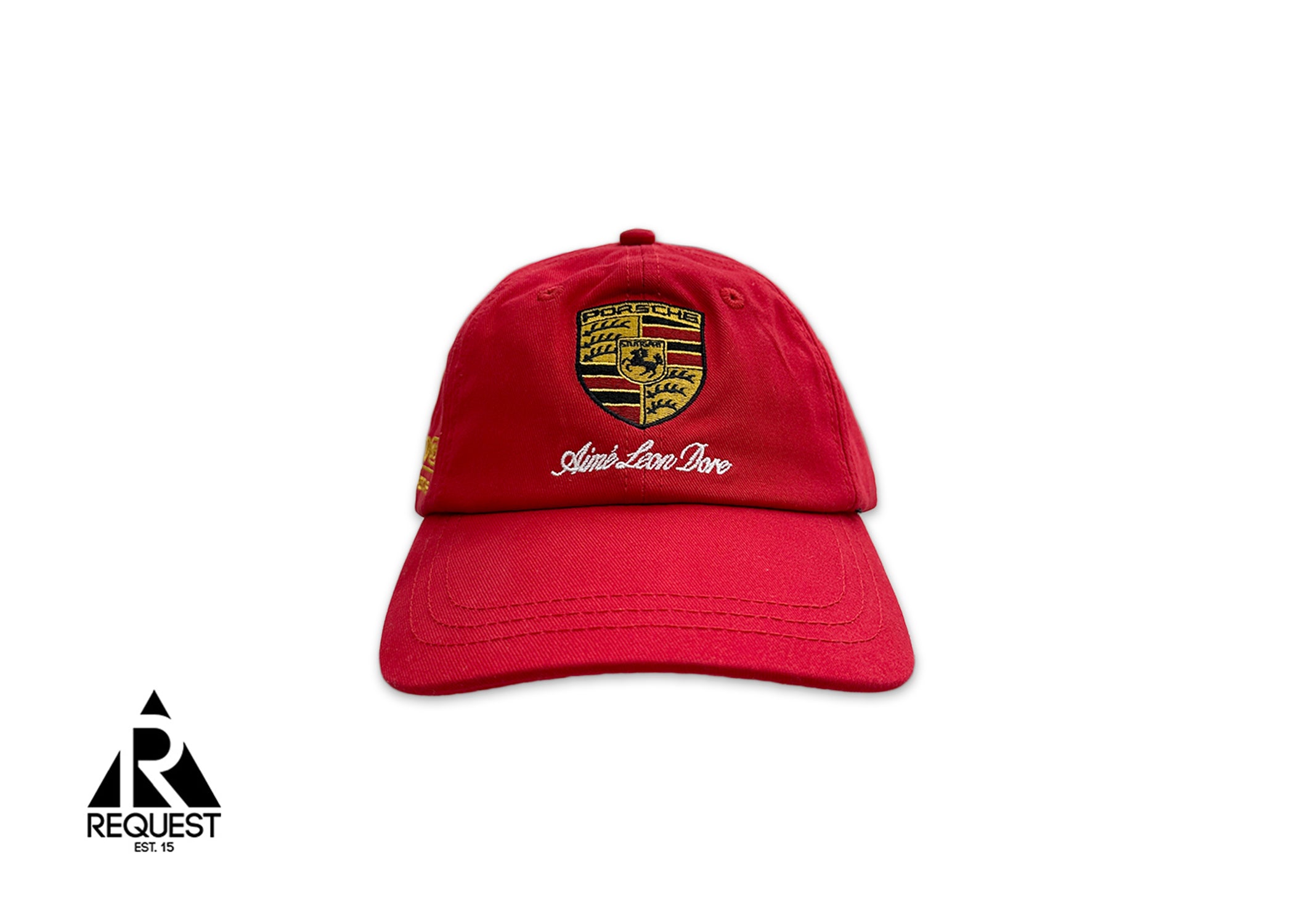 Porsche 993 Turbo Logo Hat "Red"