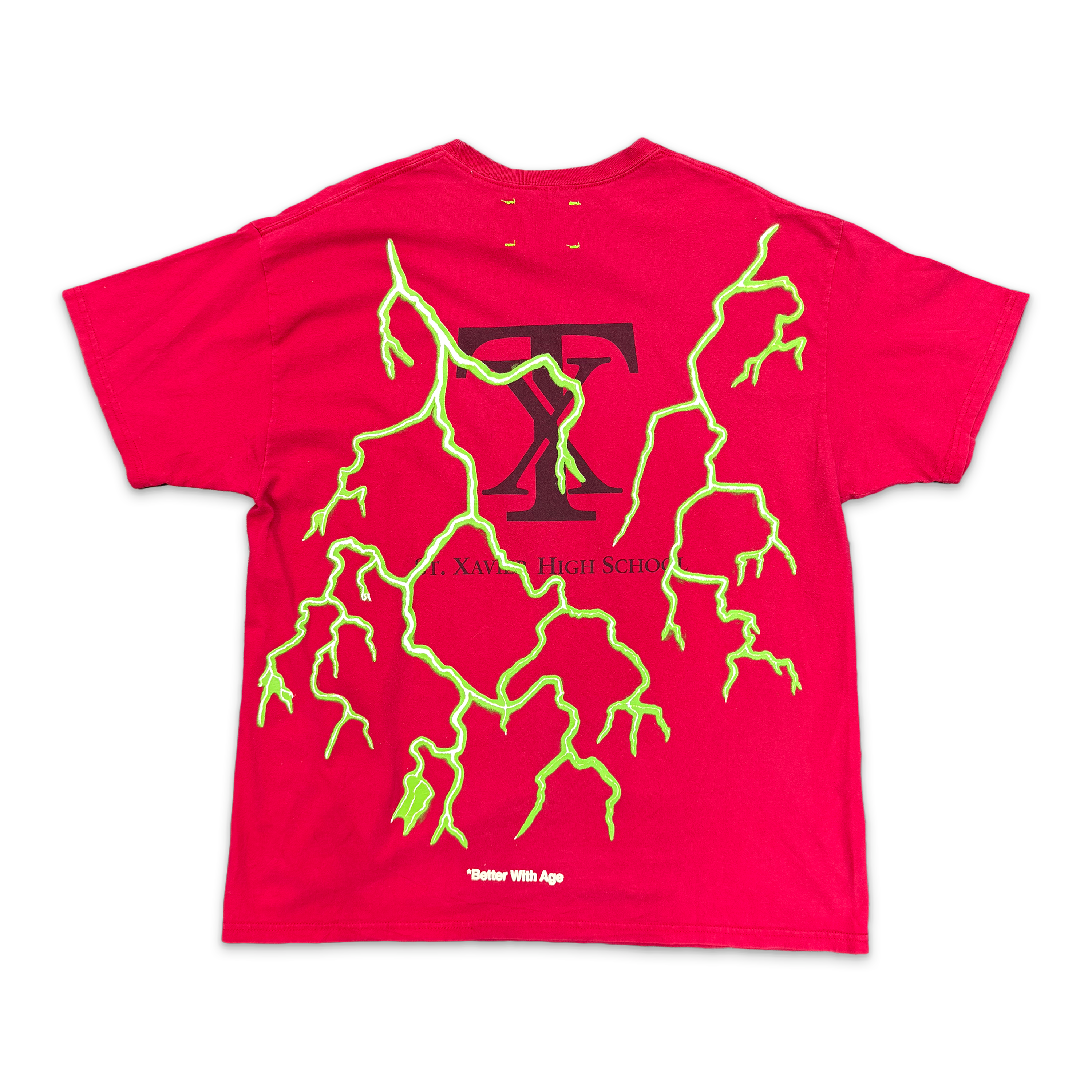 Better With Age, European Thunder Vintage Tee "Red"