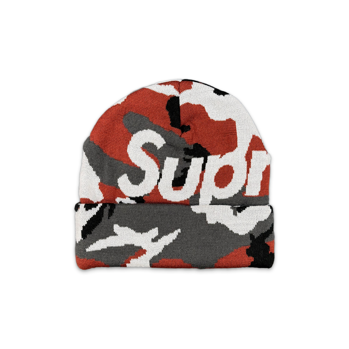 Camo Big Logo Beanie FW25 