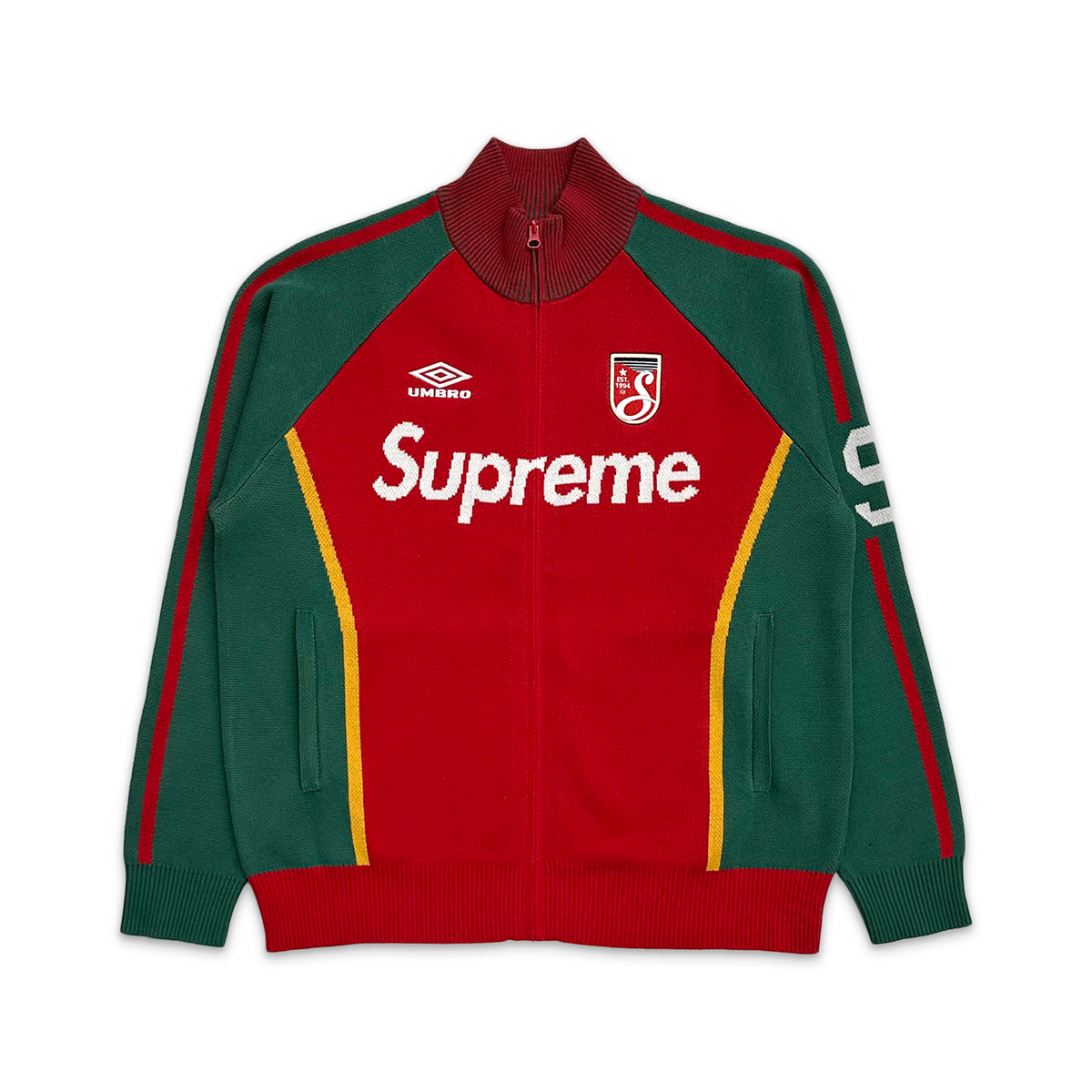 Supreme×UMBRO Zip Up Sweater Umbro Zip Up Sweater 